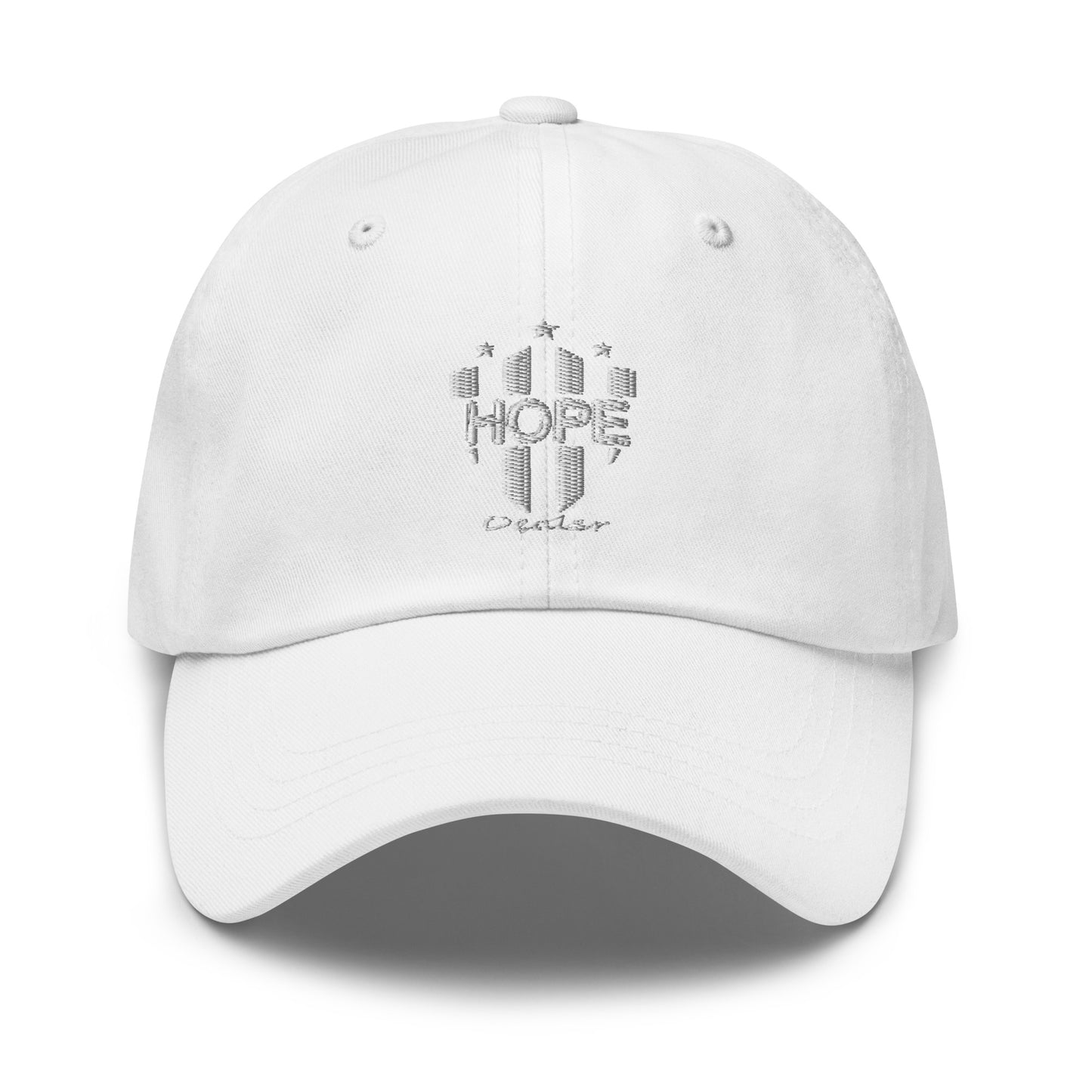 Hope Dealer "Wht Shield" Dad hat