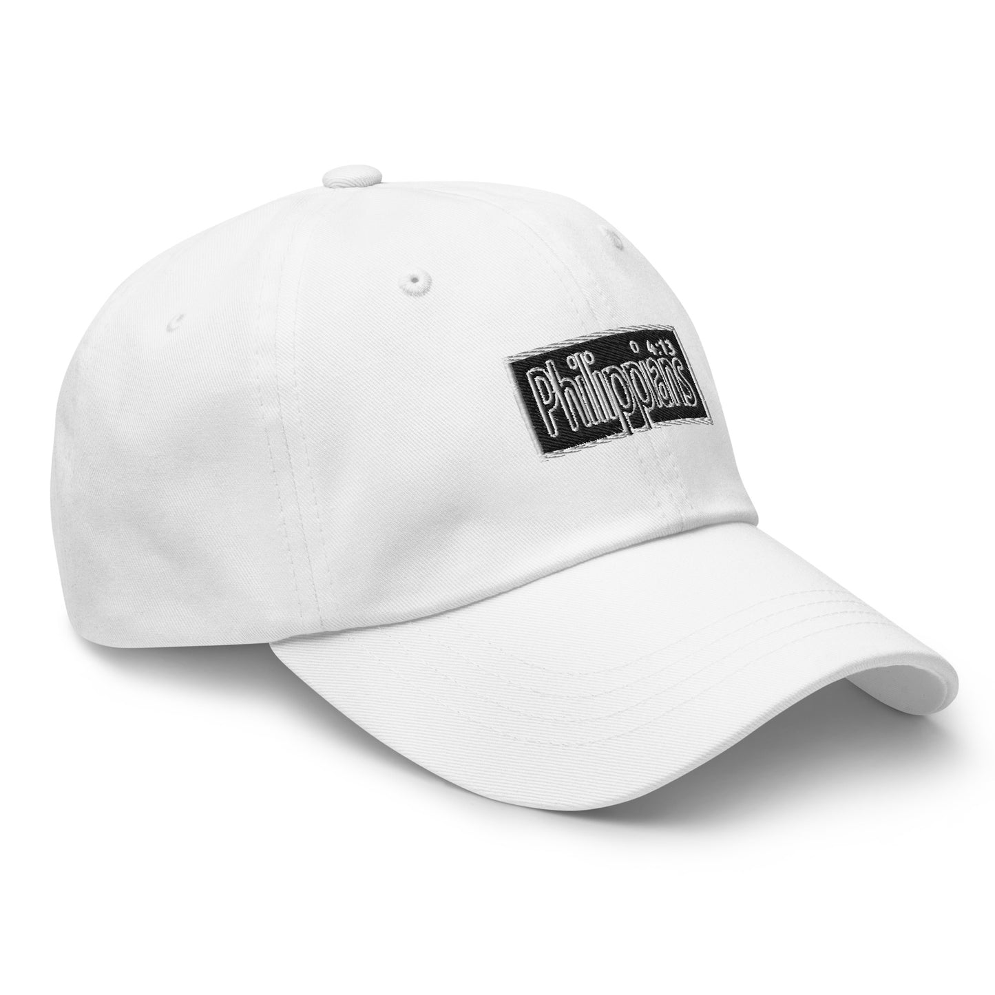 Philippians 4:13 block Dad hat