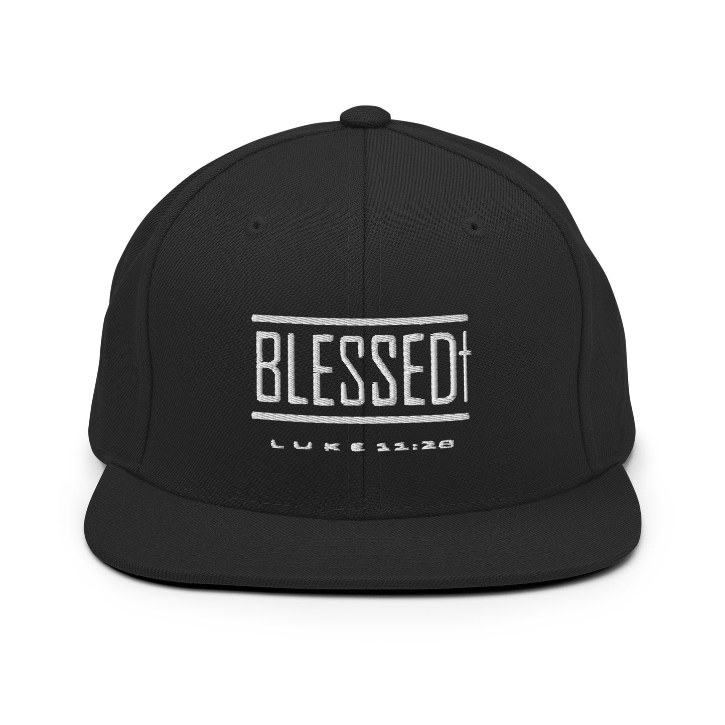 Blessed "Luke 11:28" Snapback Hat