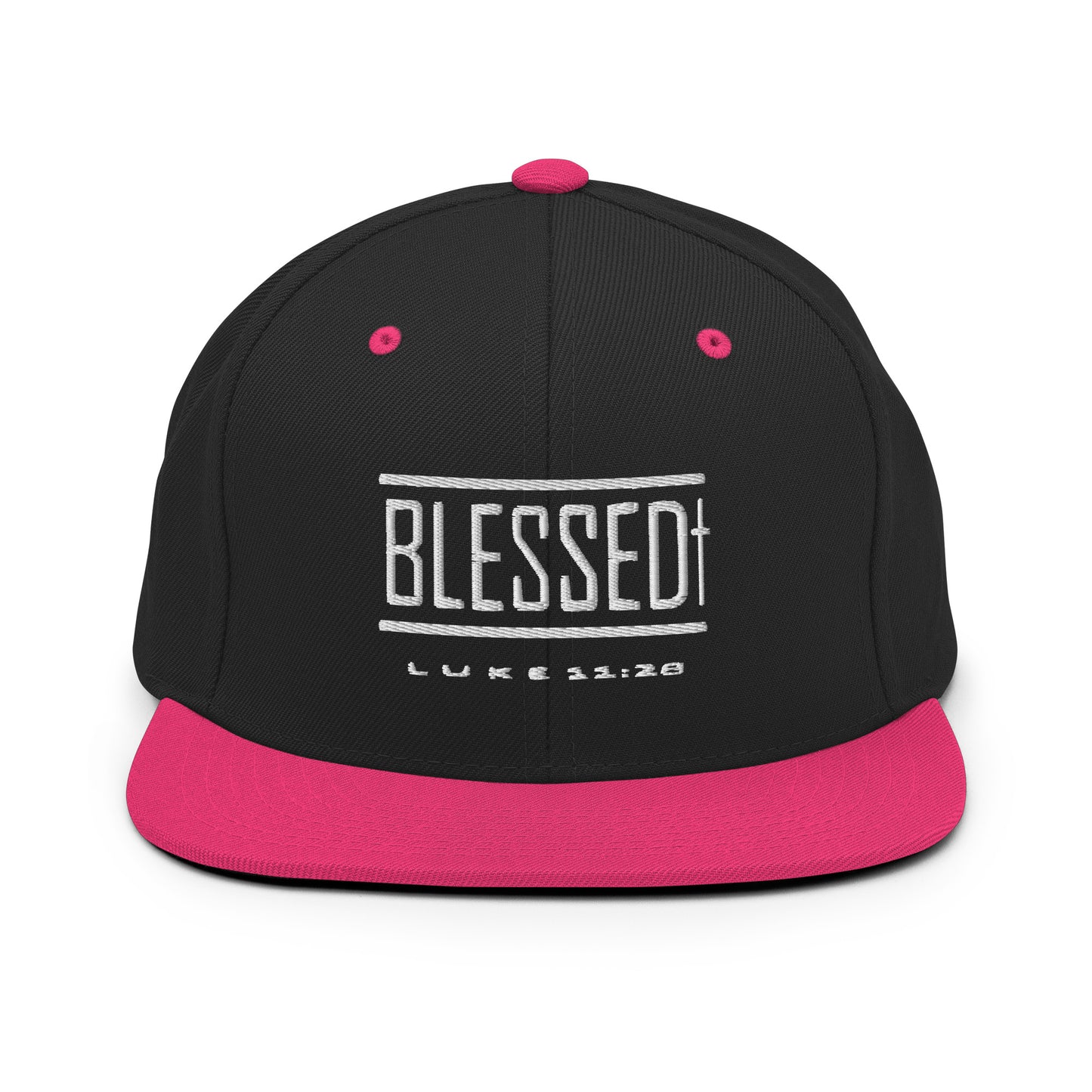 Blessed "Luke 11:28" Snapback Hat