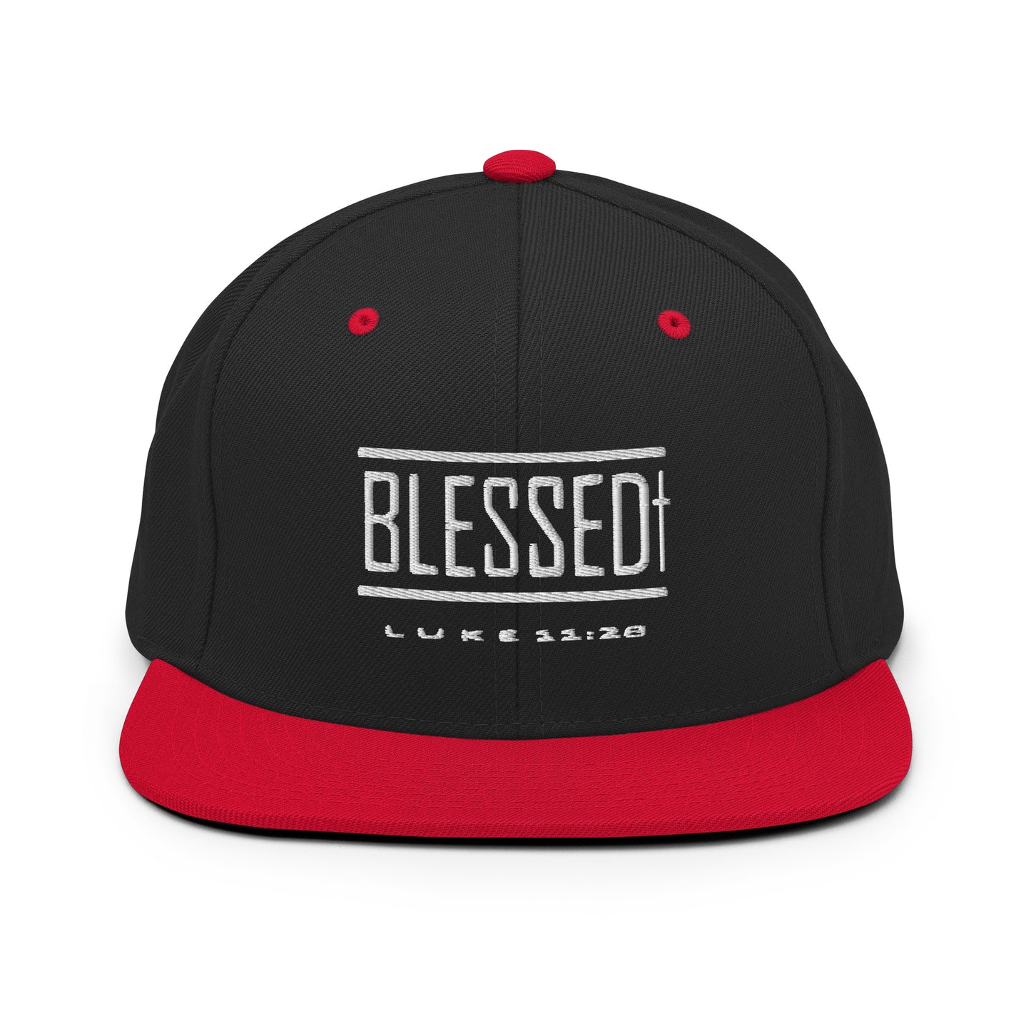 Blessed "Luke 11:28" Snapback Hat