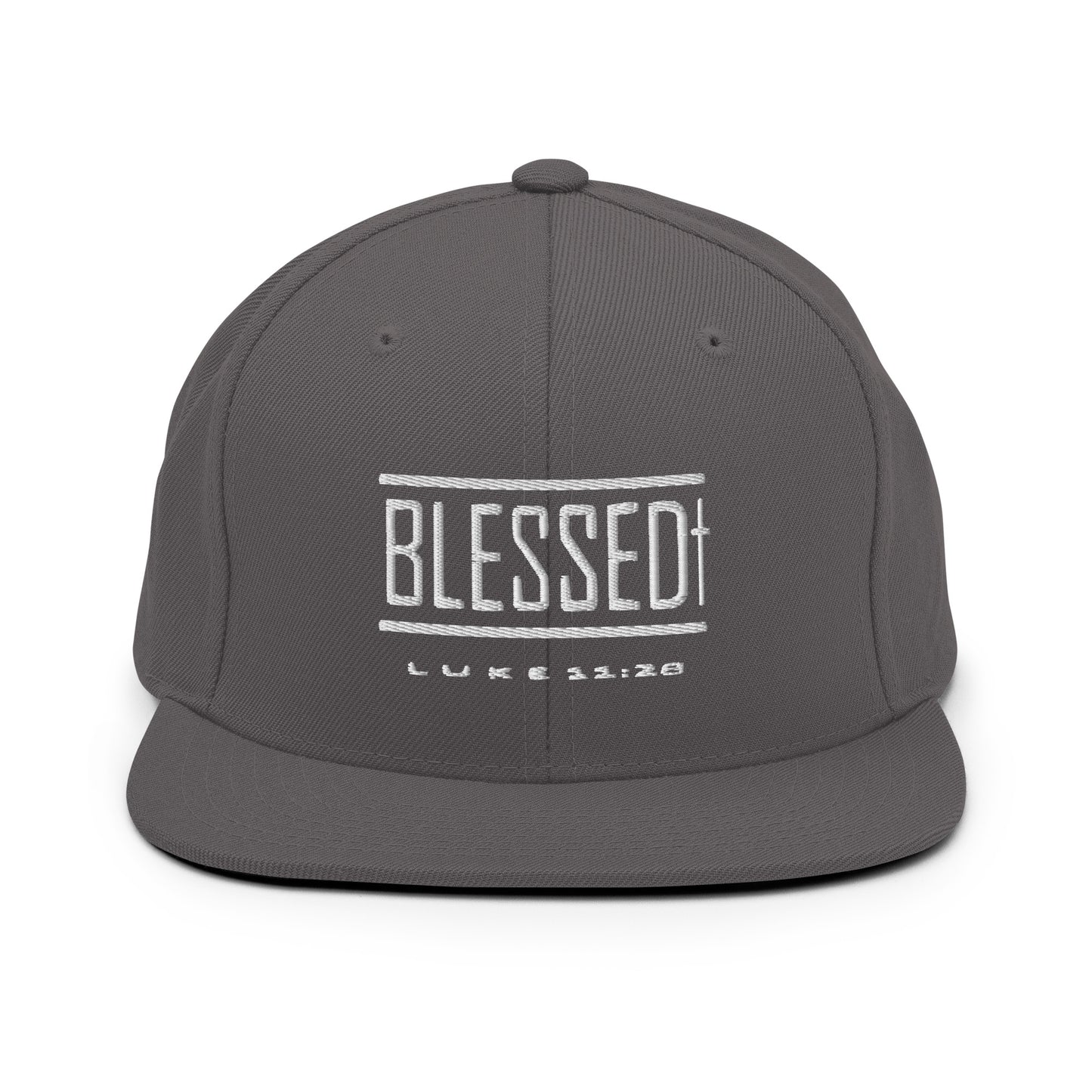 Blessed "Luke 11:28" Snapback Hat