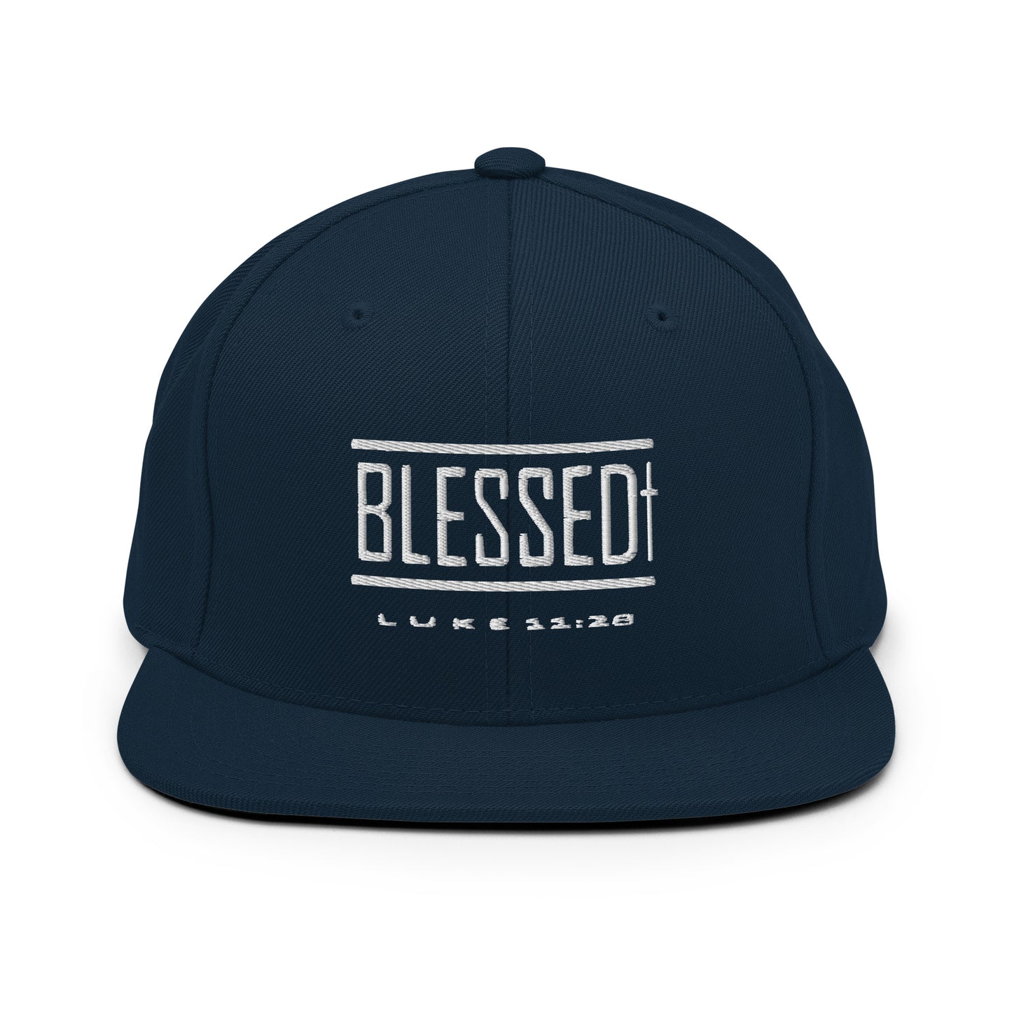 Blessed "Luke 11:28" Snapback Hat