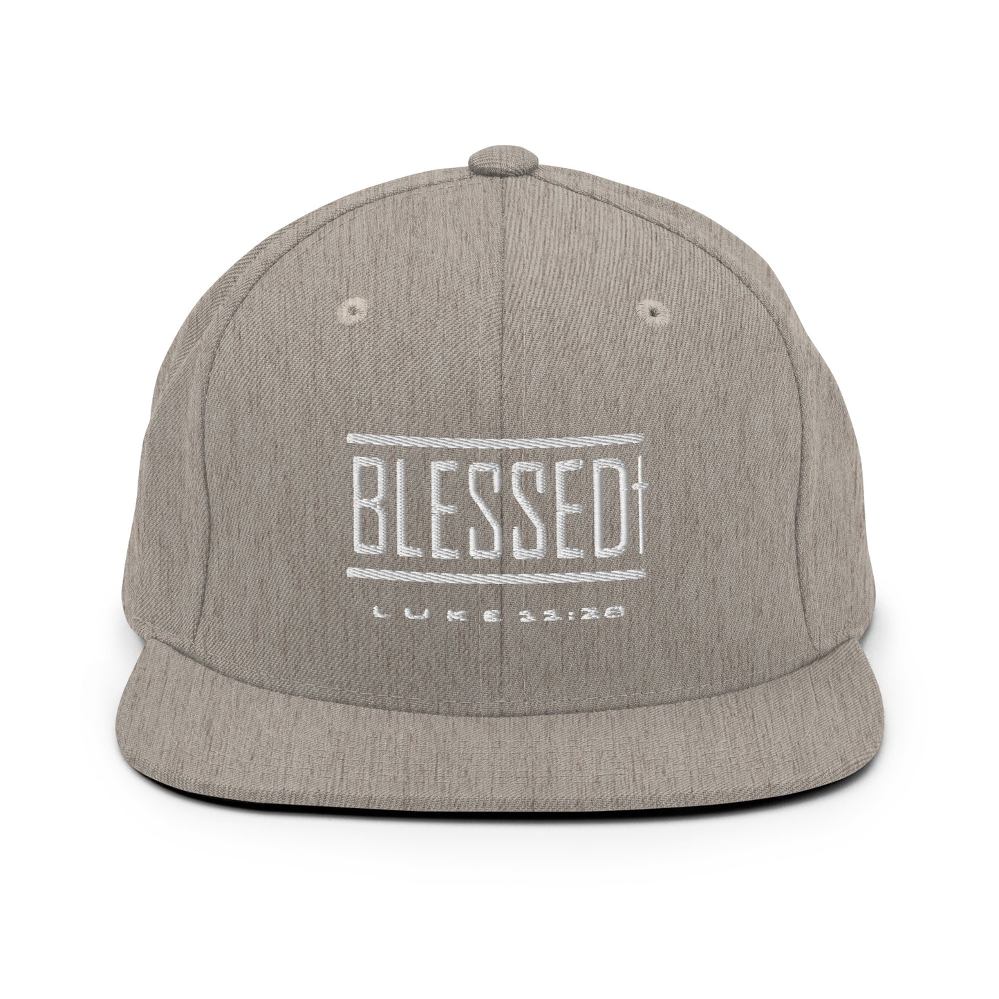 Blessed "Luke 11:28" Snapback Hat