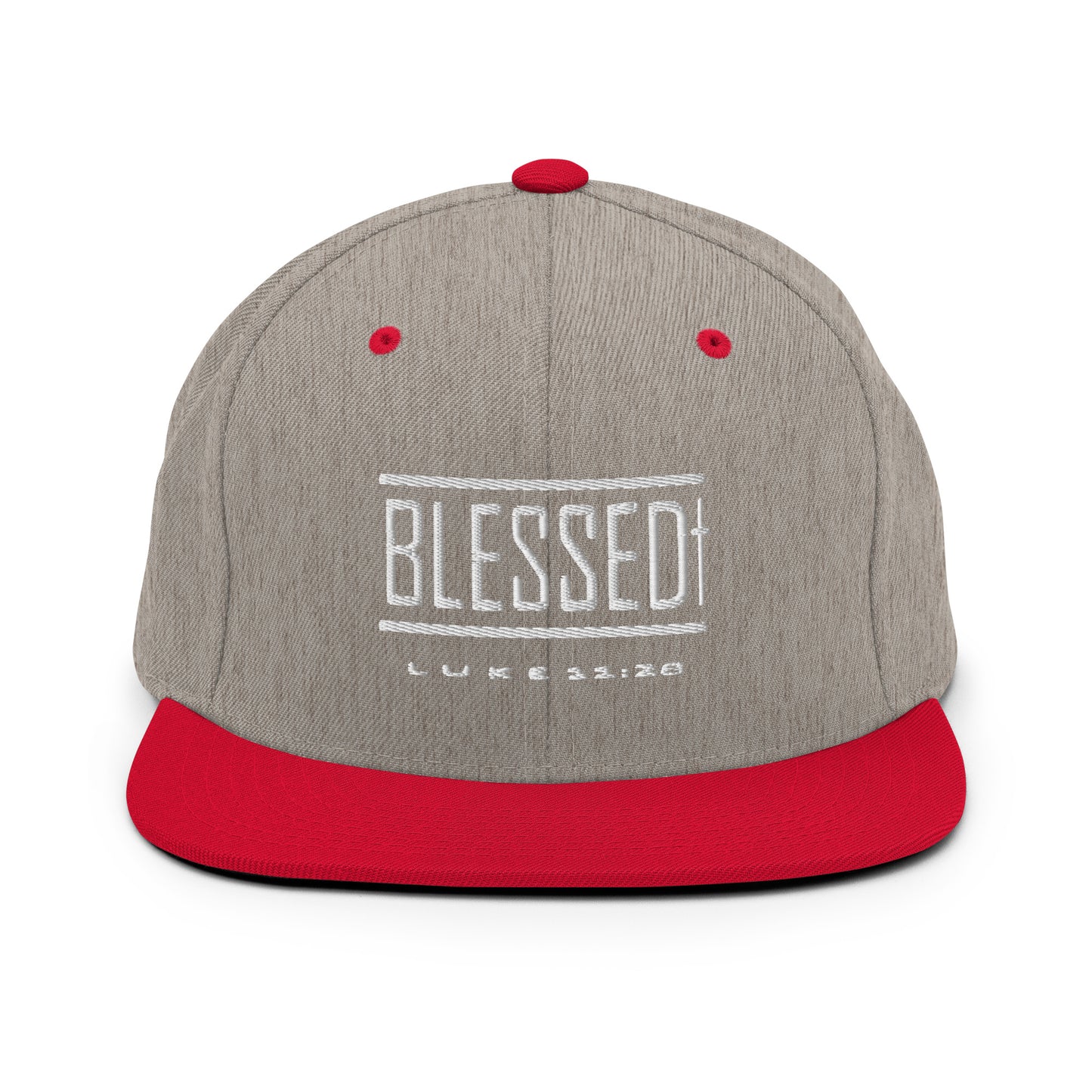 Blessed "Luke 11:28" Snapback Hat