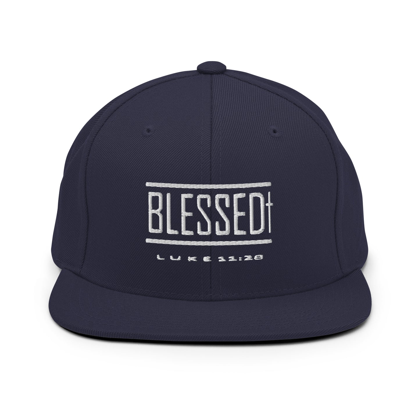 Blessed "Luke 11:28" Snapback Hat