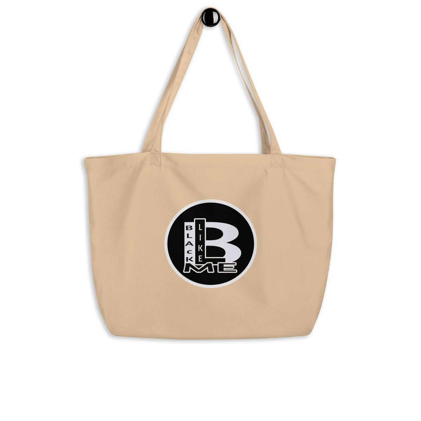 Black Like Me Large organic tote bag