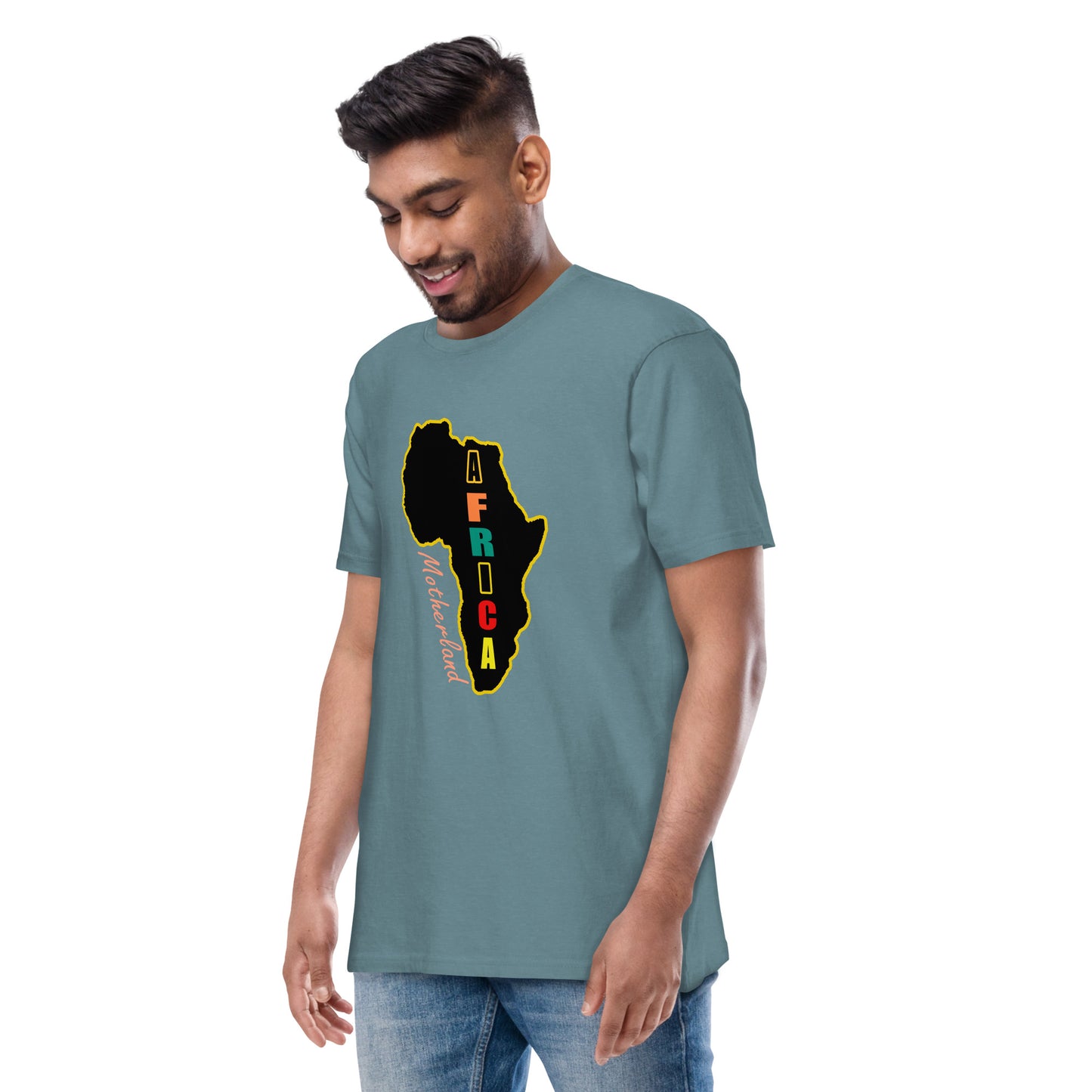 Motherland "Africa" Men’s premium heavyweight tee