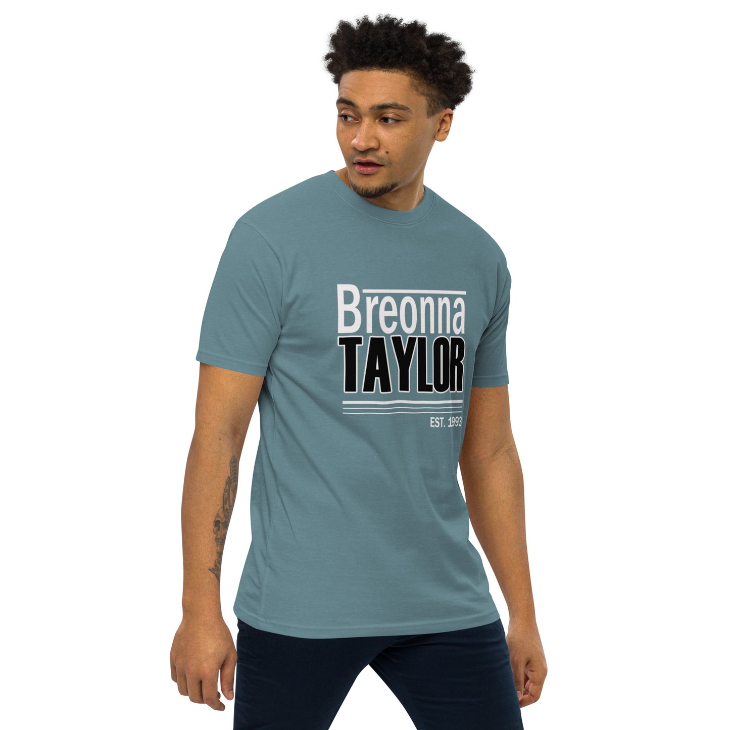 Breonna Taylor Men’s premium heavyweight tee