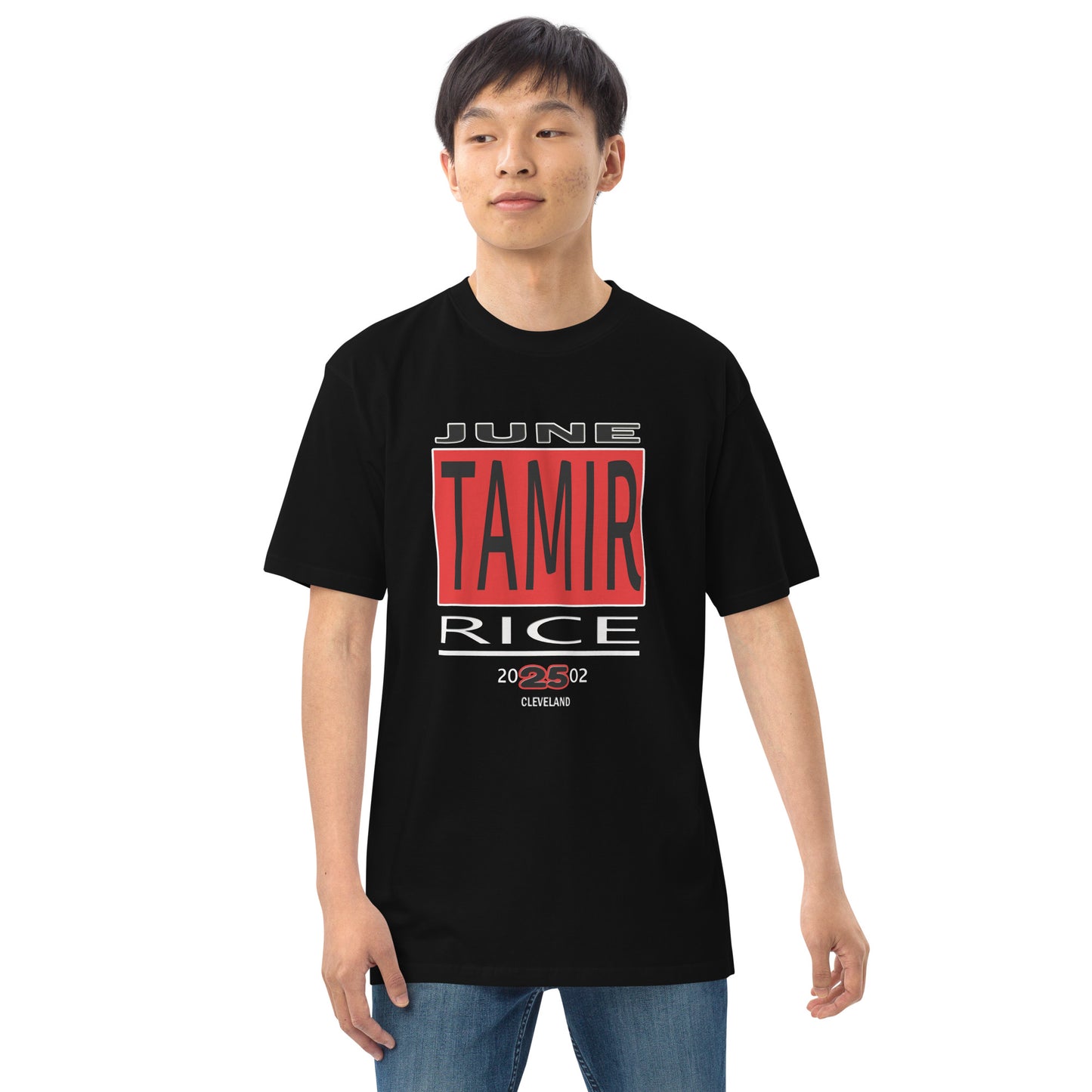 Tamir Rice "June 25" Men’s premium heavyweight tee