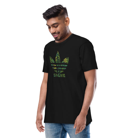 Sativa "Tree-foil" Men’s premium heavyweight tee