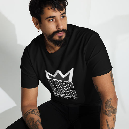 King of Kings "Crown Me" Men’s premium heavyweight tee