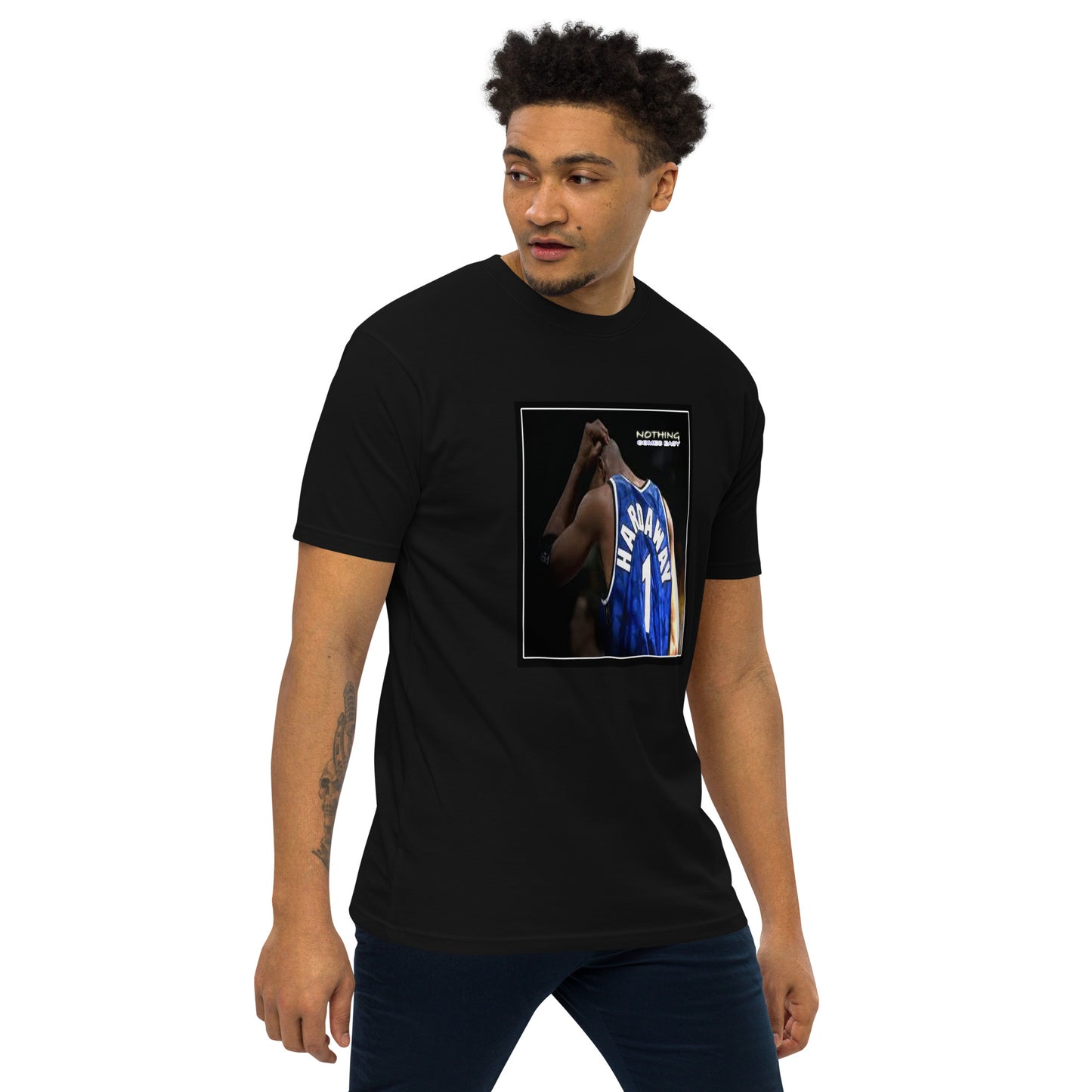 Penny Hardaway "Nothing Comes Easy" Men’s premium heavyweight tee