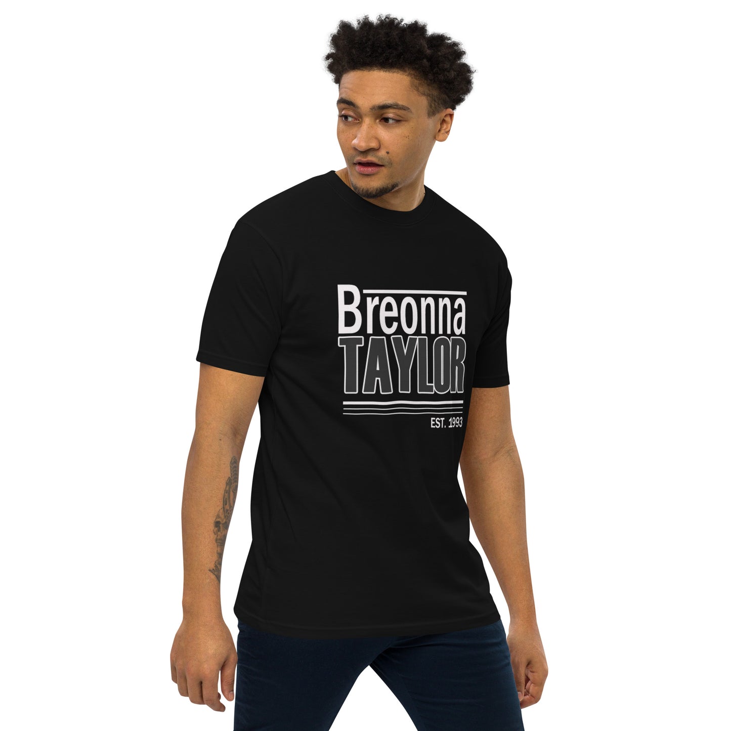 Breonna Taylor Men’s premium heavyweight tee