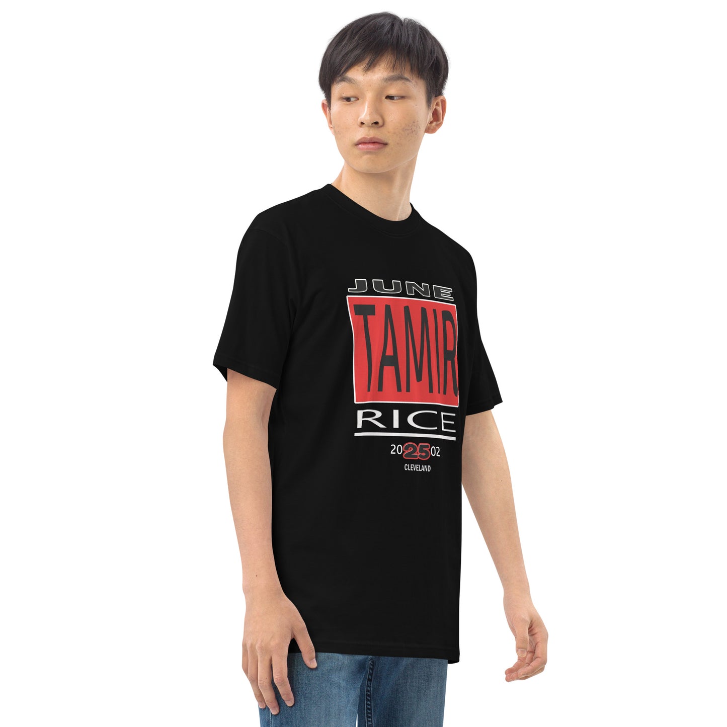 Tamir Rice "June 25" Men’s premium heavyweight tee