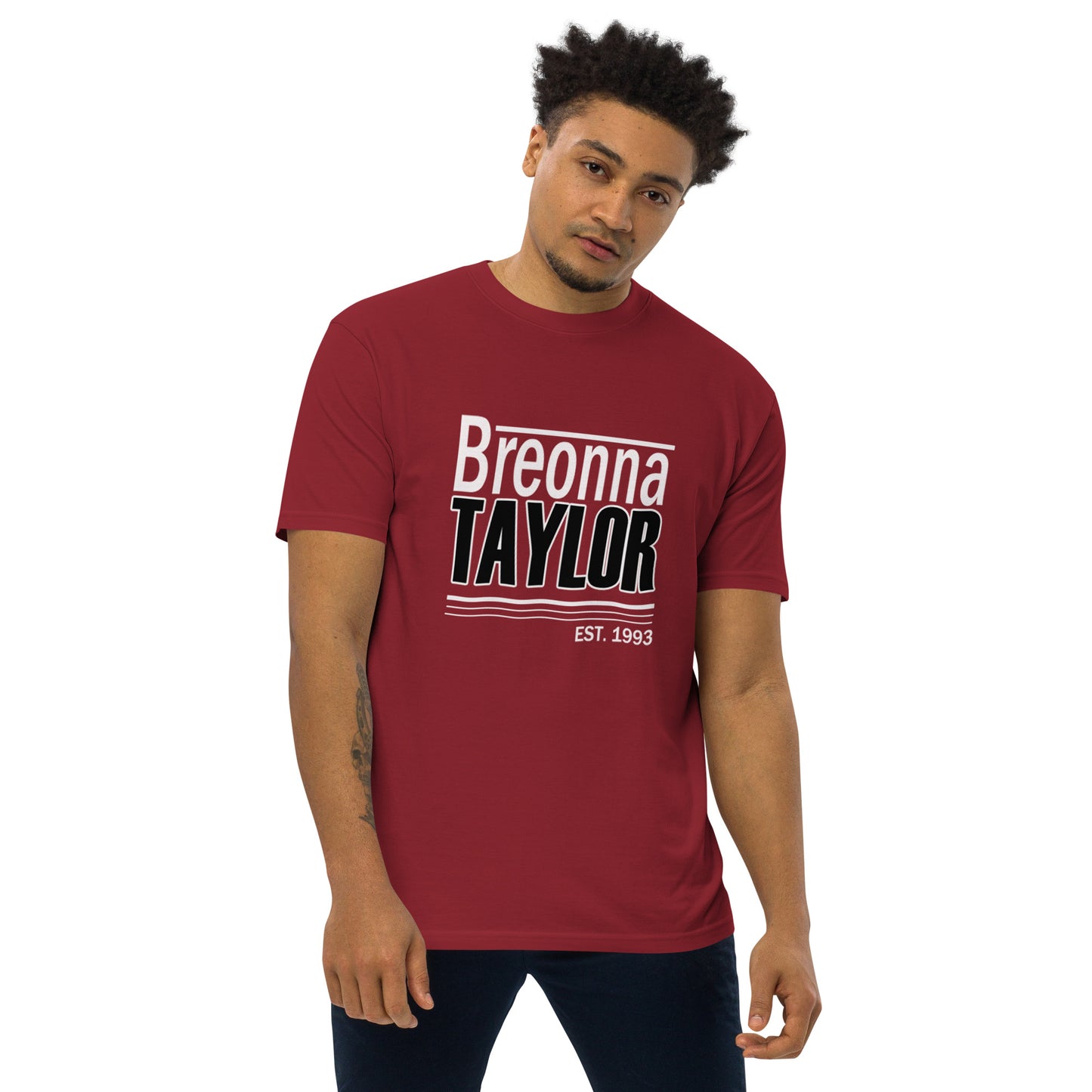 Breonna Taylor Men’s premium heavyweight tee