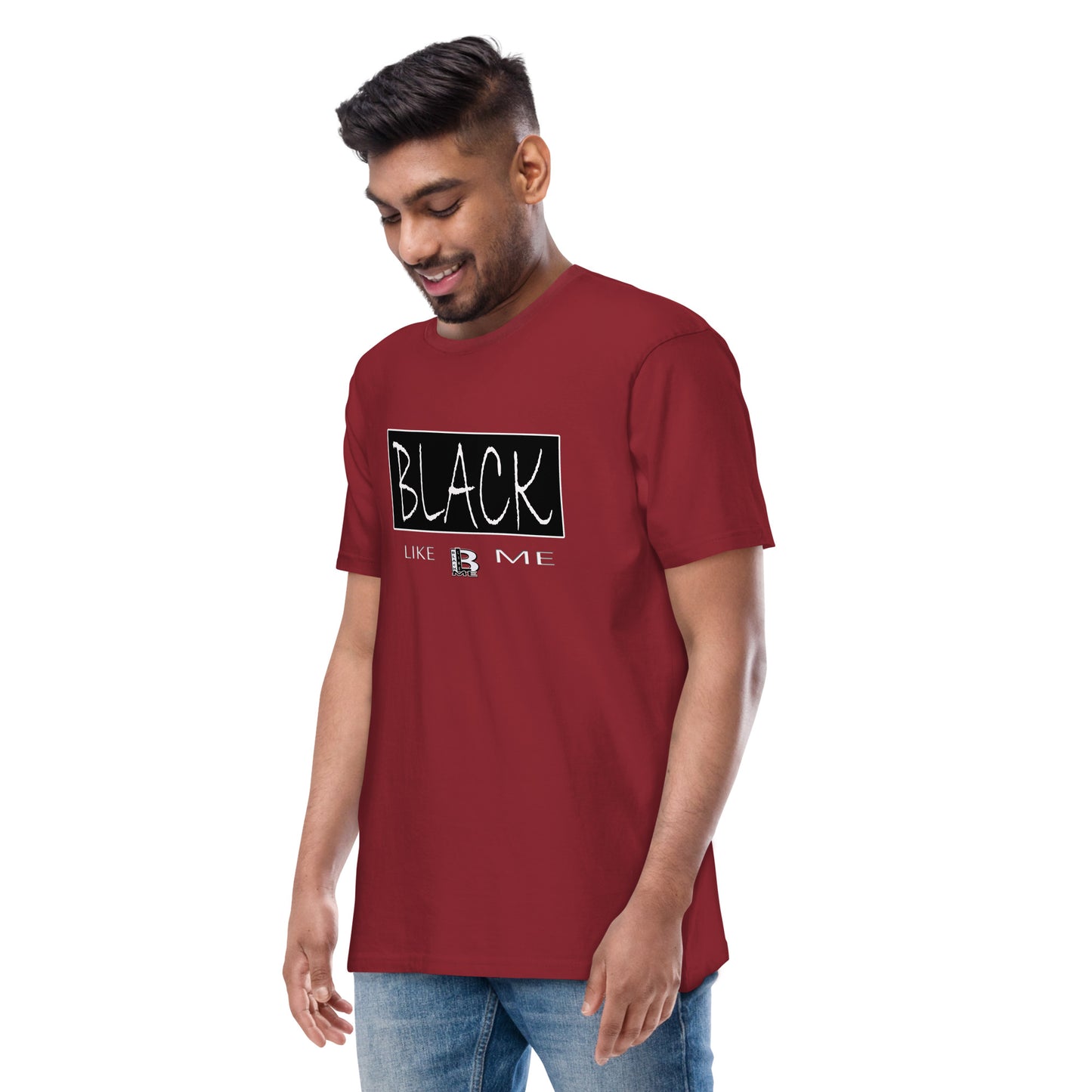 Black Like Me "The Block Is Hot" Men’s premium heavyweight tee