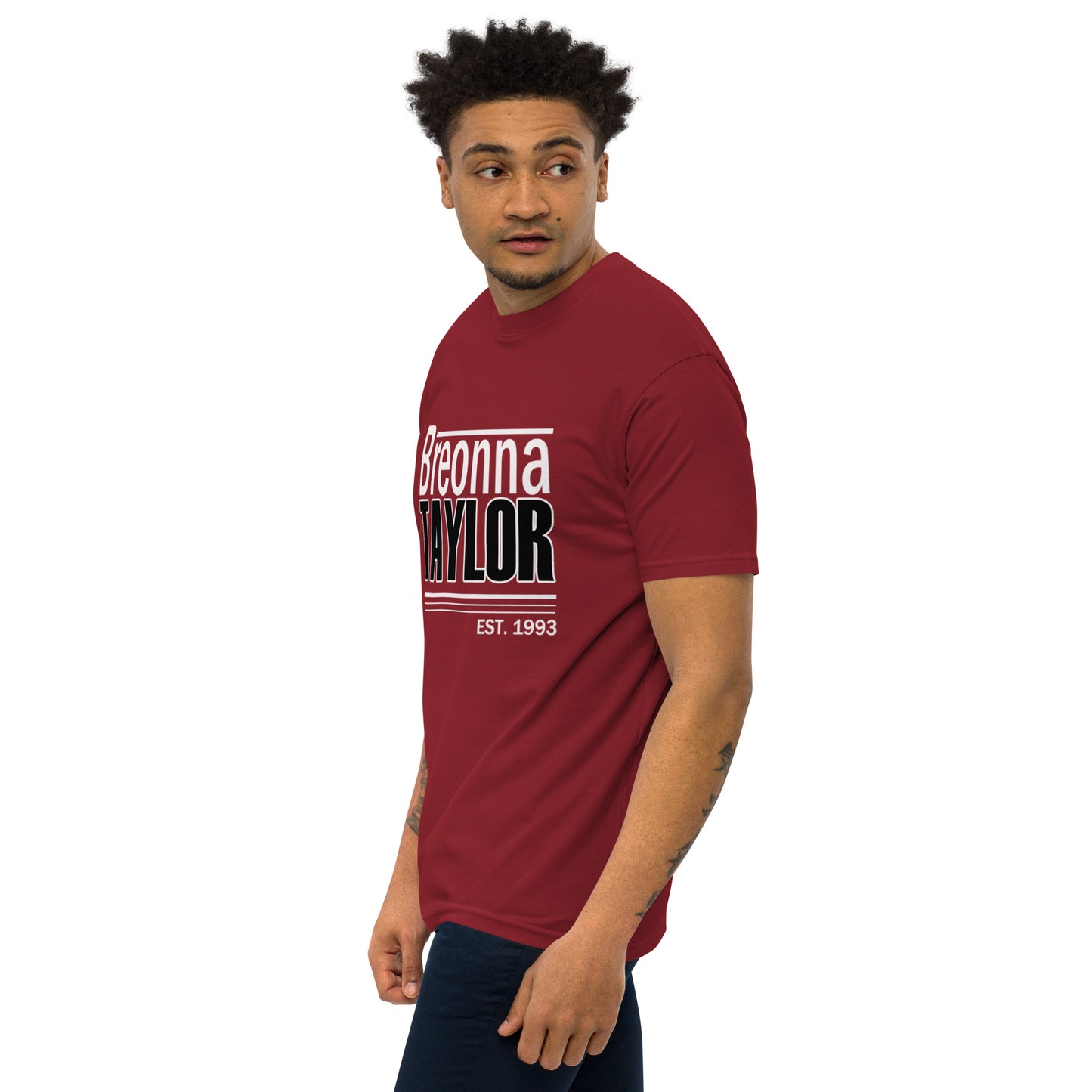 Breonna Taylor Men’s premium heavyweight tee