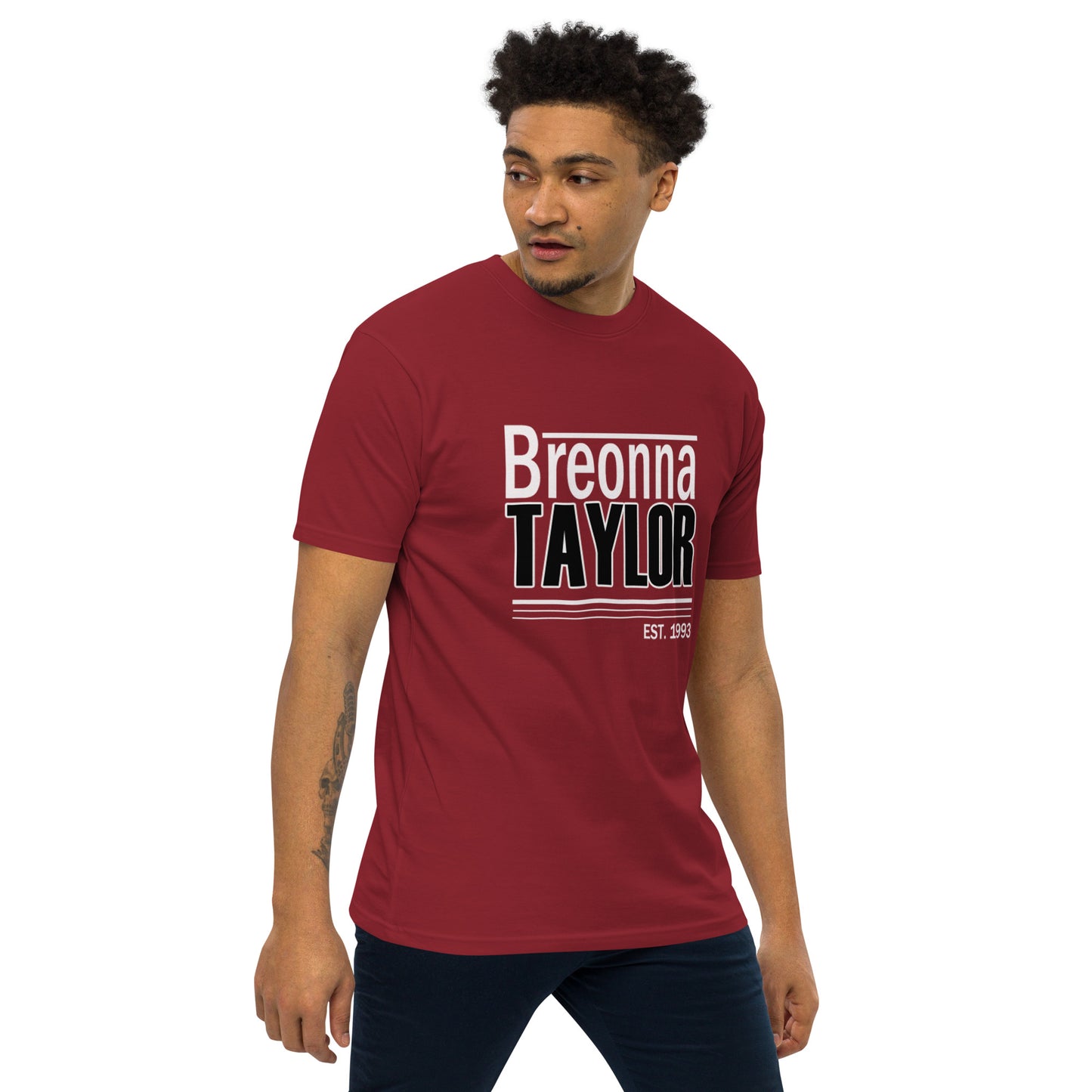 Breonna Taylor Men’s premium heavyweight tee