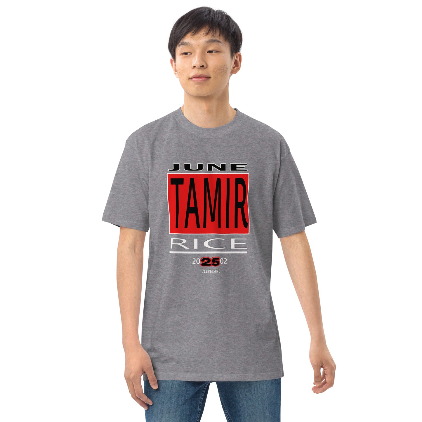 Tamir Rice "June 25" Men’s premium heavyweight tee