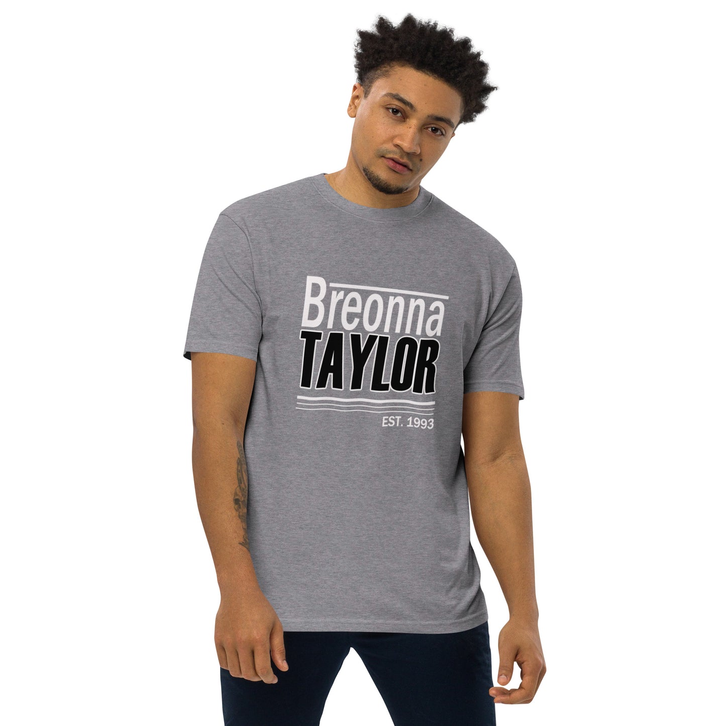 Breonna Taylor Men’s premium heavyweight tee