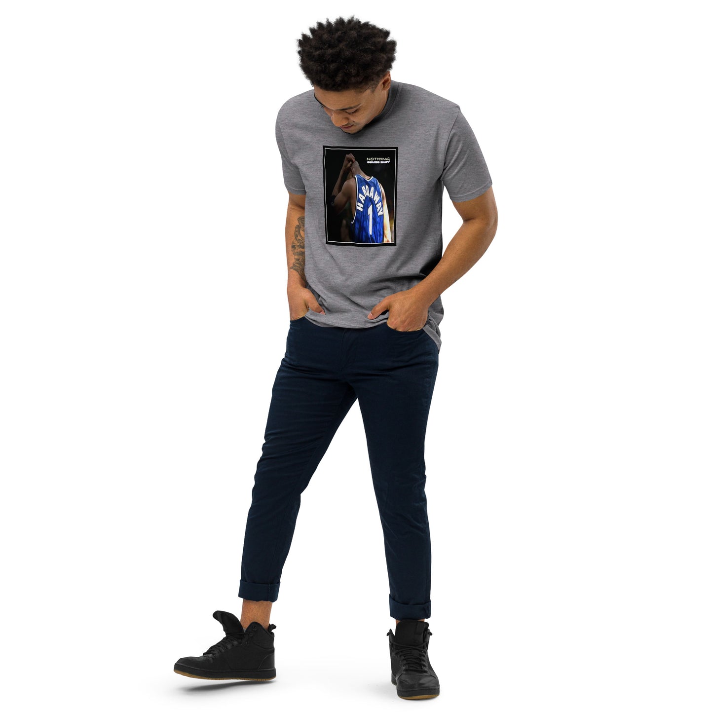 Penny Hardaway "Nothing Comes Easy" Men’s premium heavyweight tee