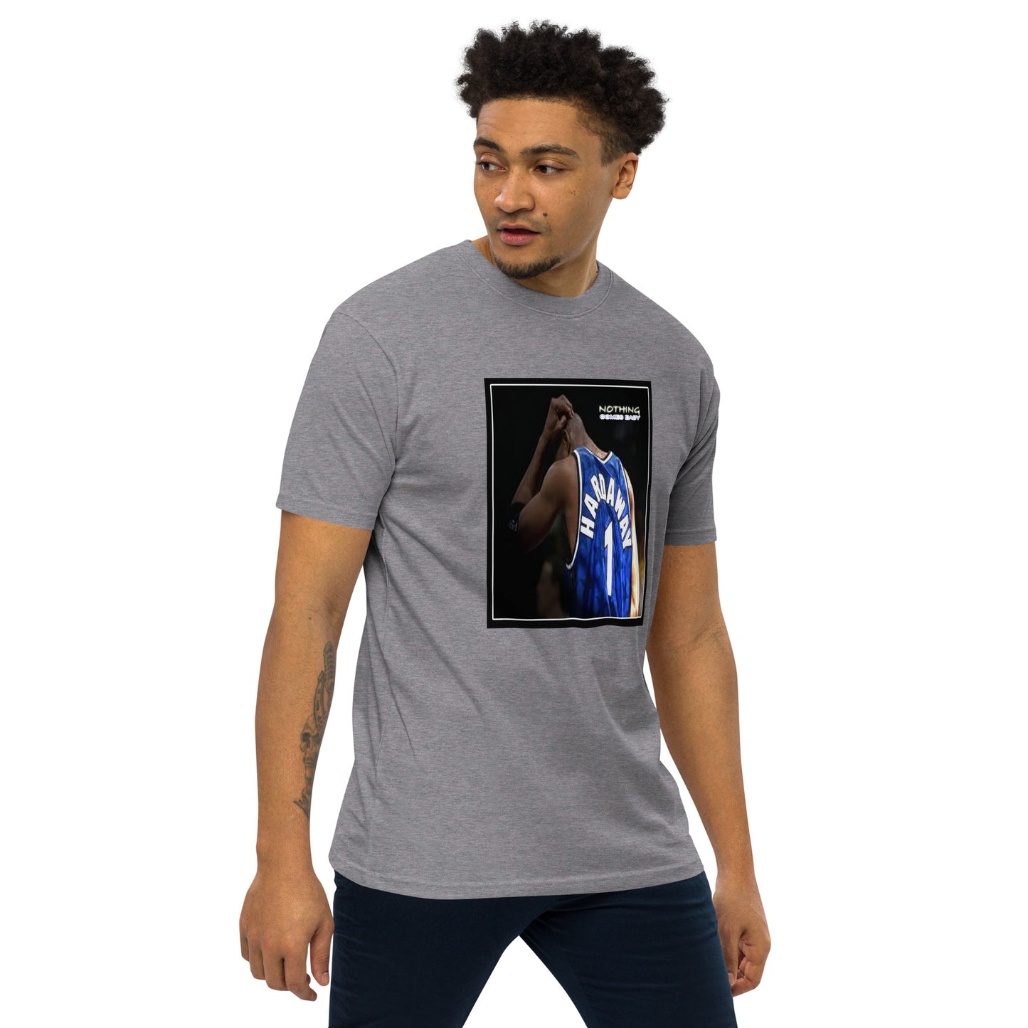 Penny Hardaway "Nothing Comes Easy" Men’s premium heavyweight tee