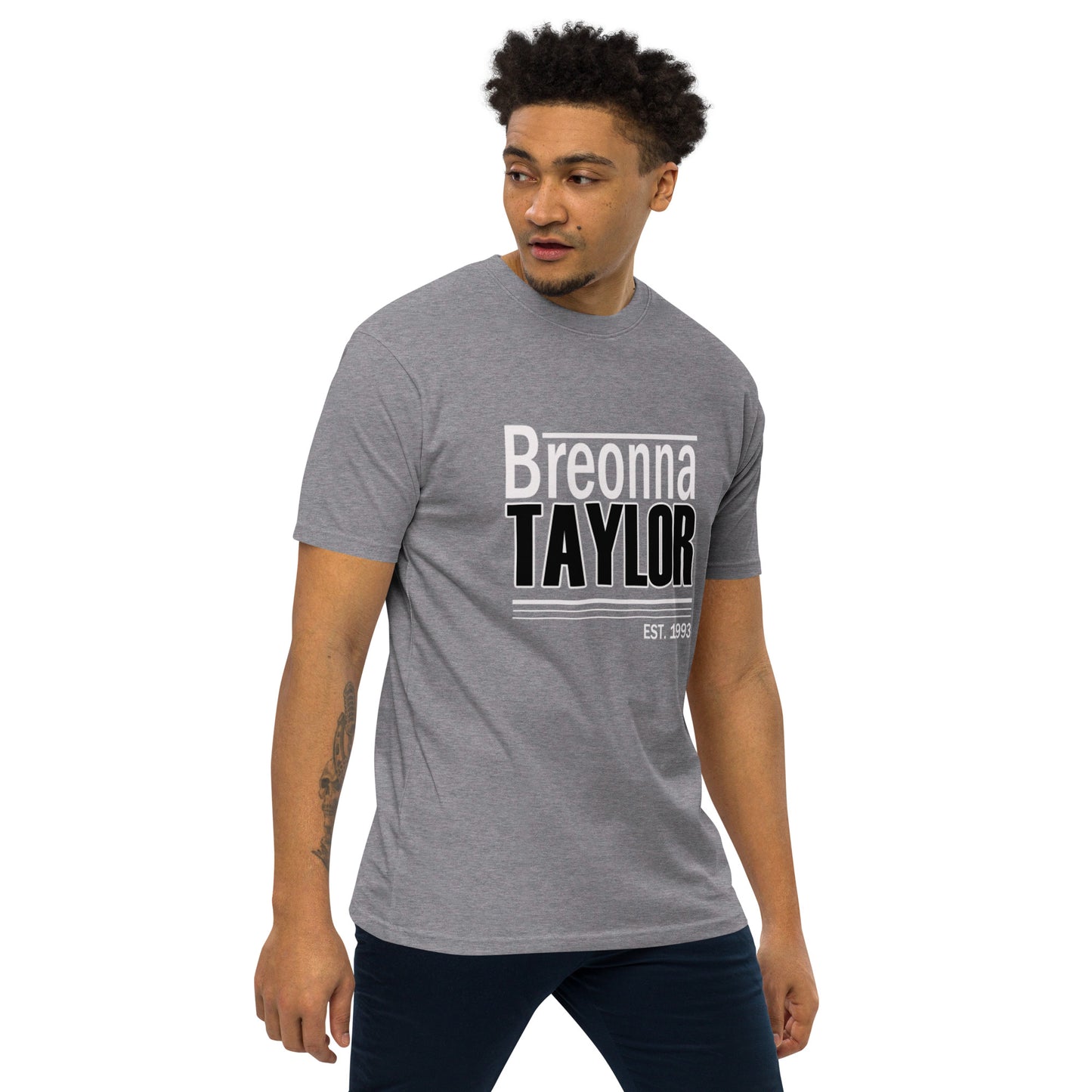 Breonna Taylor Men’s premium heavyweight tee