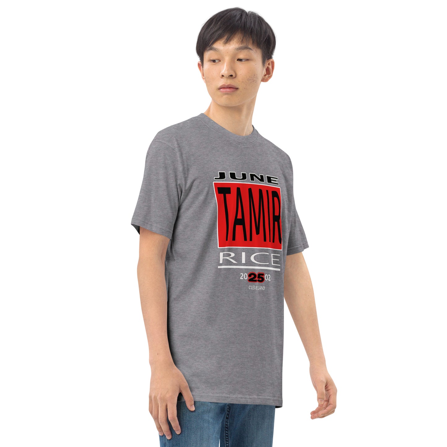 Tamir Rice "June 25" Men’s premium heavyweight tee