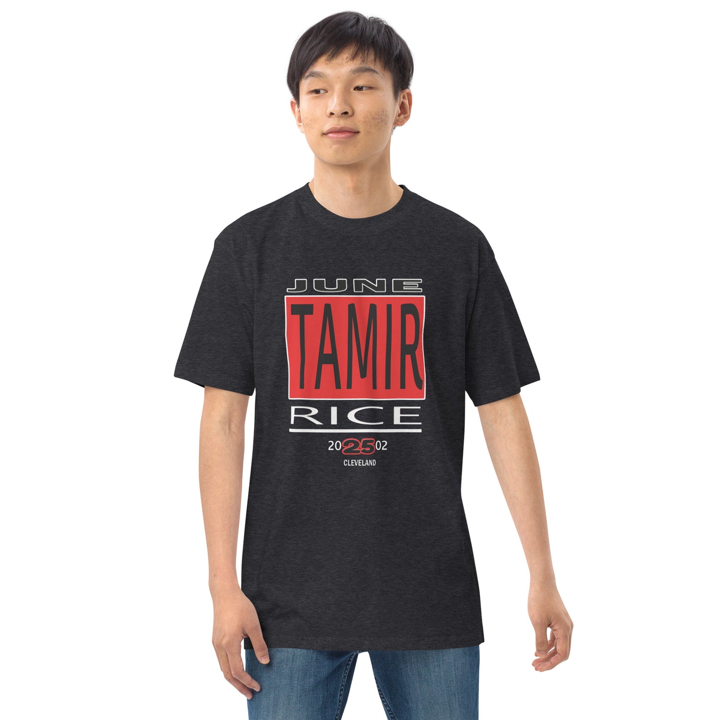 Tamir Rice "June 25" Men’s premium heavyweight tee