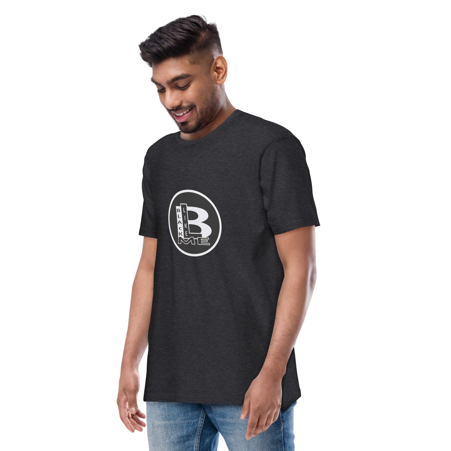 Black Like Me "Men’s premium heavyweight tee