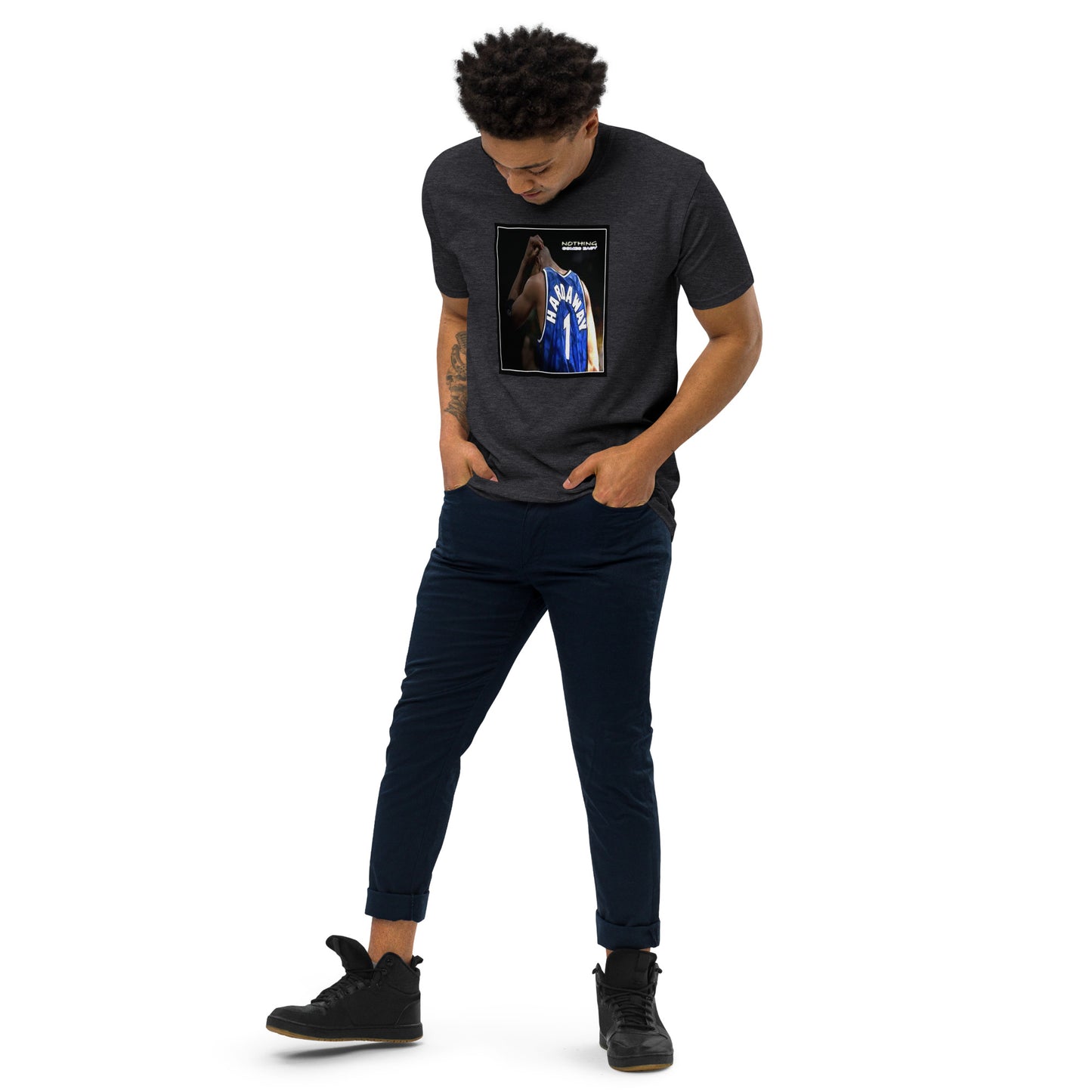 Penny Hardaway "Nothing Comes Easy" Men’s premium heavyweight tee