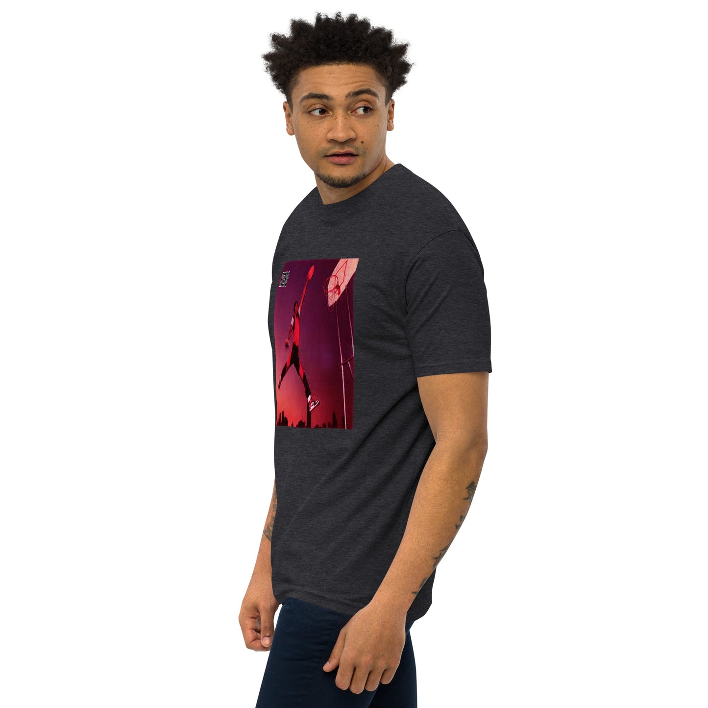 90s Retro Michael Jordan Men’s premium heavyweight tee