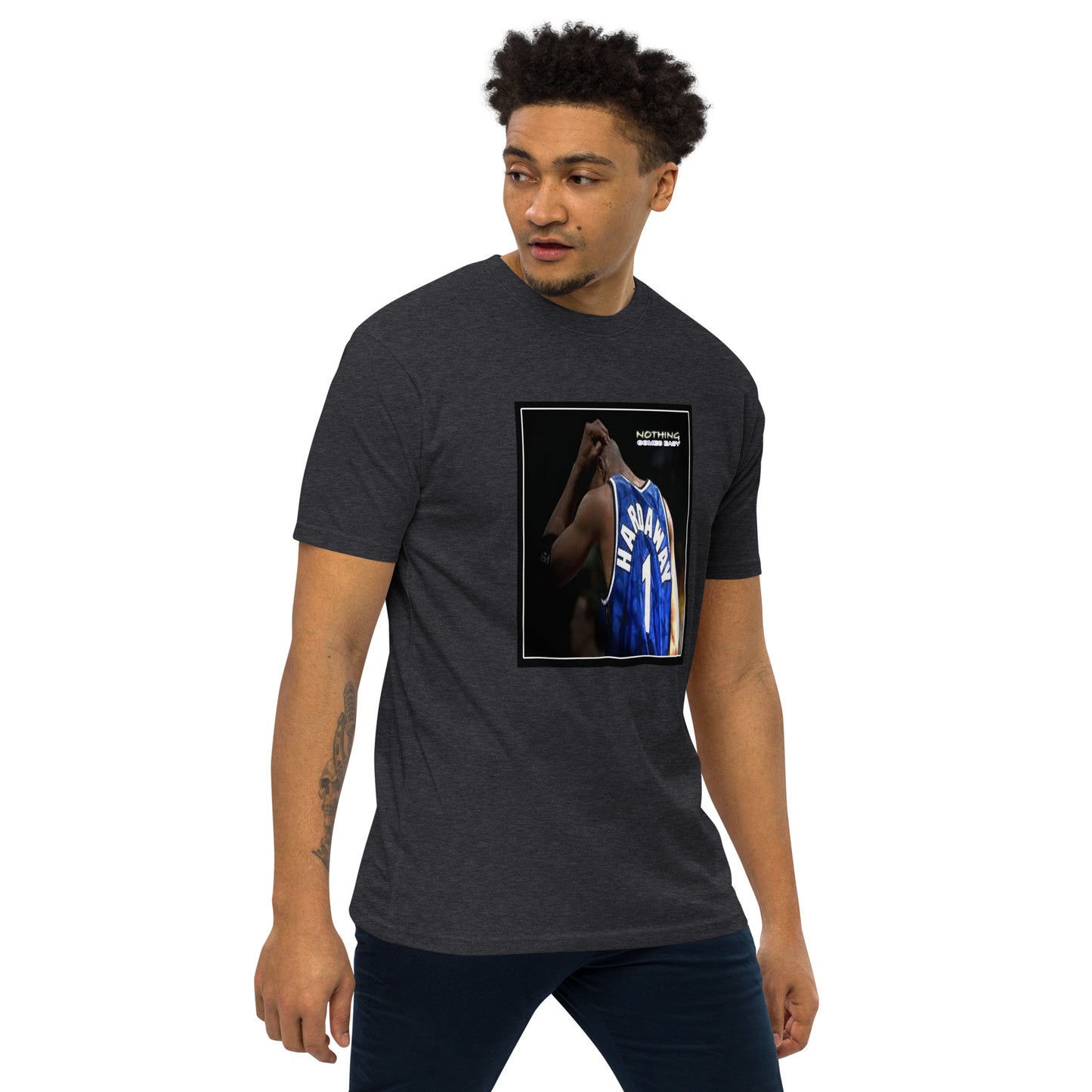 Penny Hardaway "Nothing Comes Easy" Men’s premium heavyweight tee