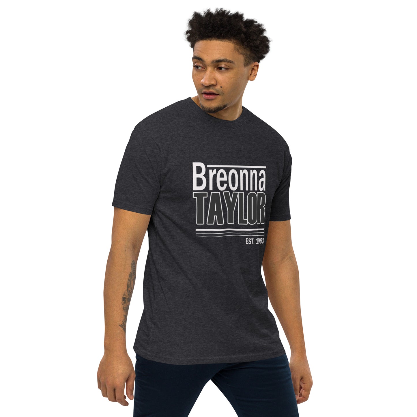 Breonna Taylor Men’s premium heavyweight tee