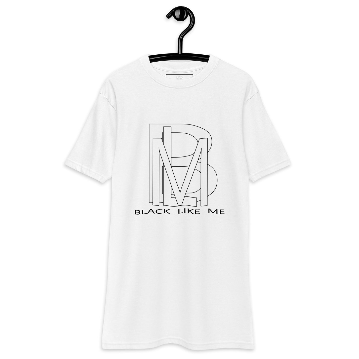 Black Like Me "White Lux" Men’s Luxury tee