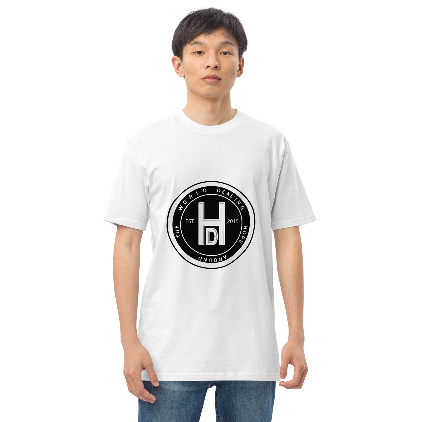 Hope Dealer "Circle of Hope" Men’s premium heavyweight tee