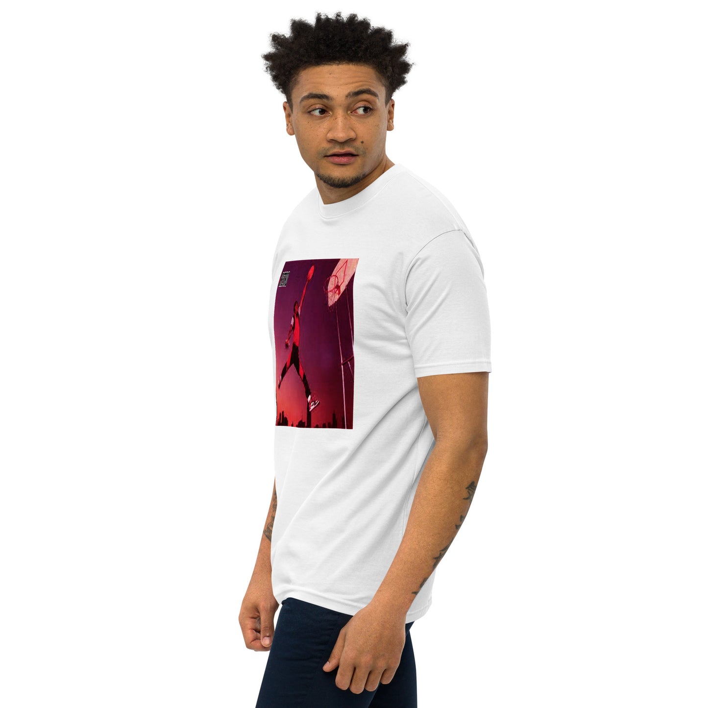 90s Retro Michael Jordan Men’s premium heavyweight tee