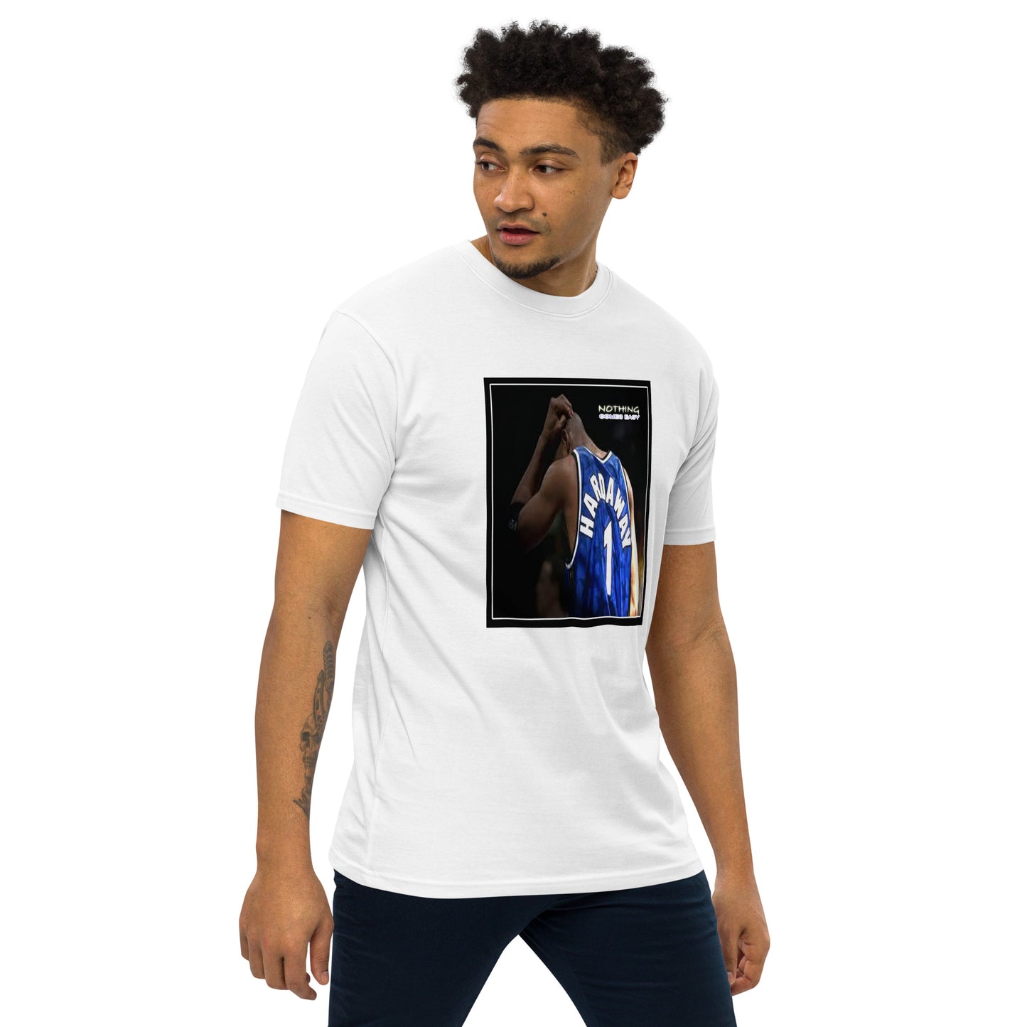 Penny Hardaway "Nothing Comes Easy" Men’s premium heavyweight tee