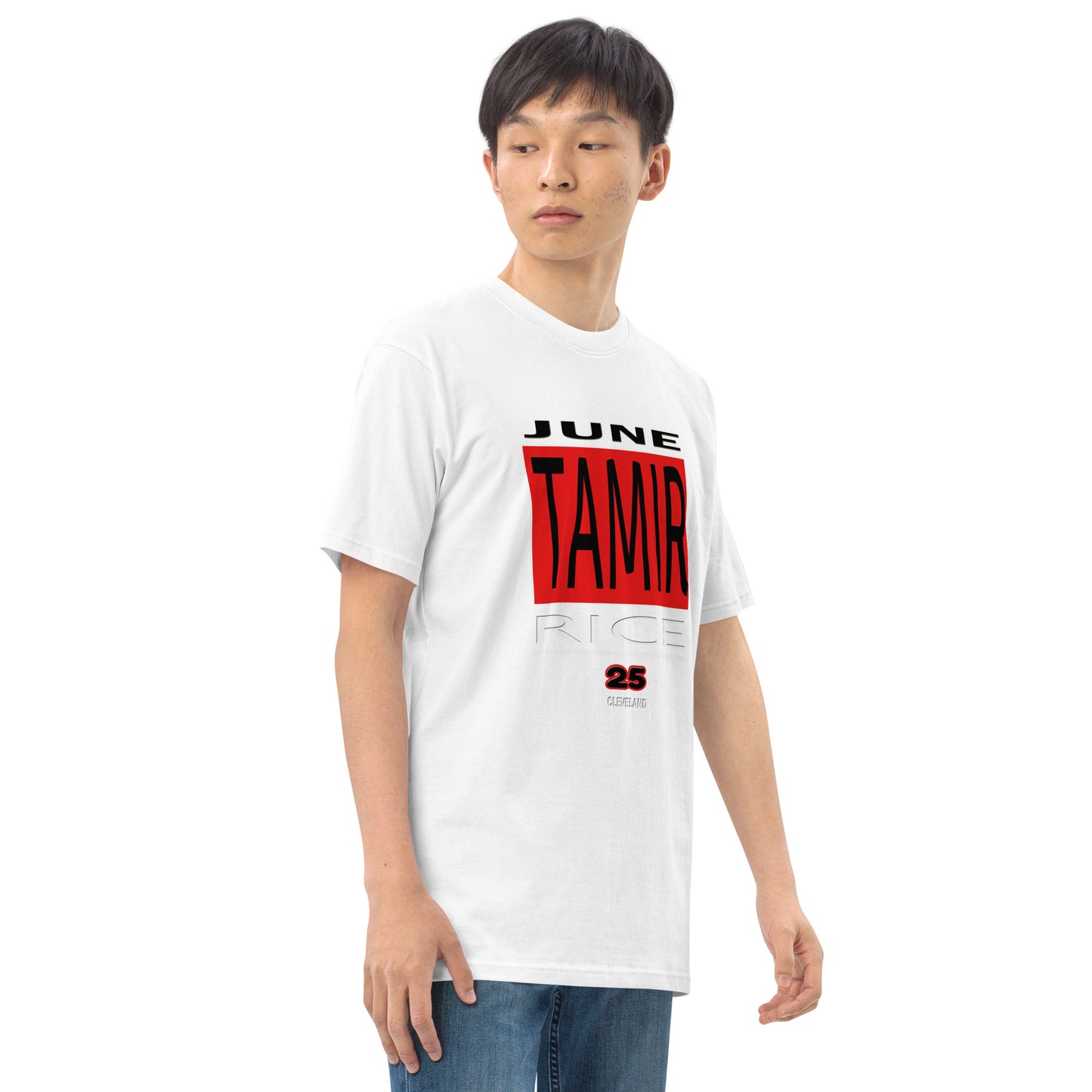 Tamir Rice "June 25" Men’s premium heavyweight tee