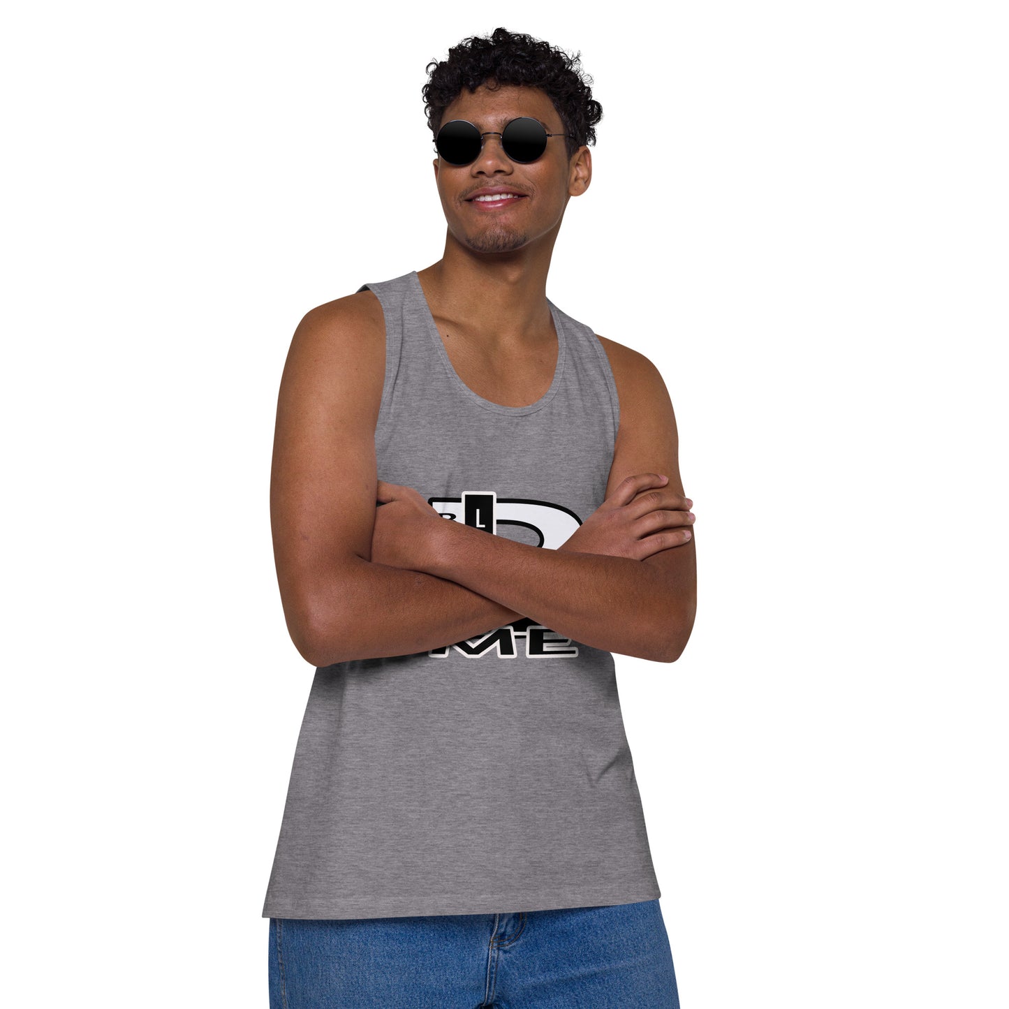 Black Like Me "Uncaged" Men’s premium tank top