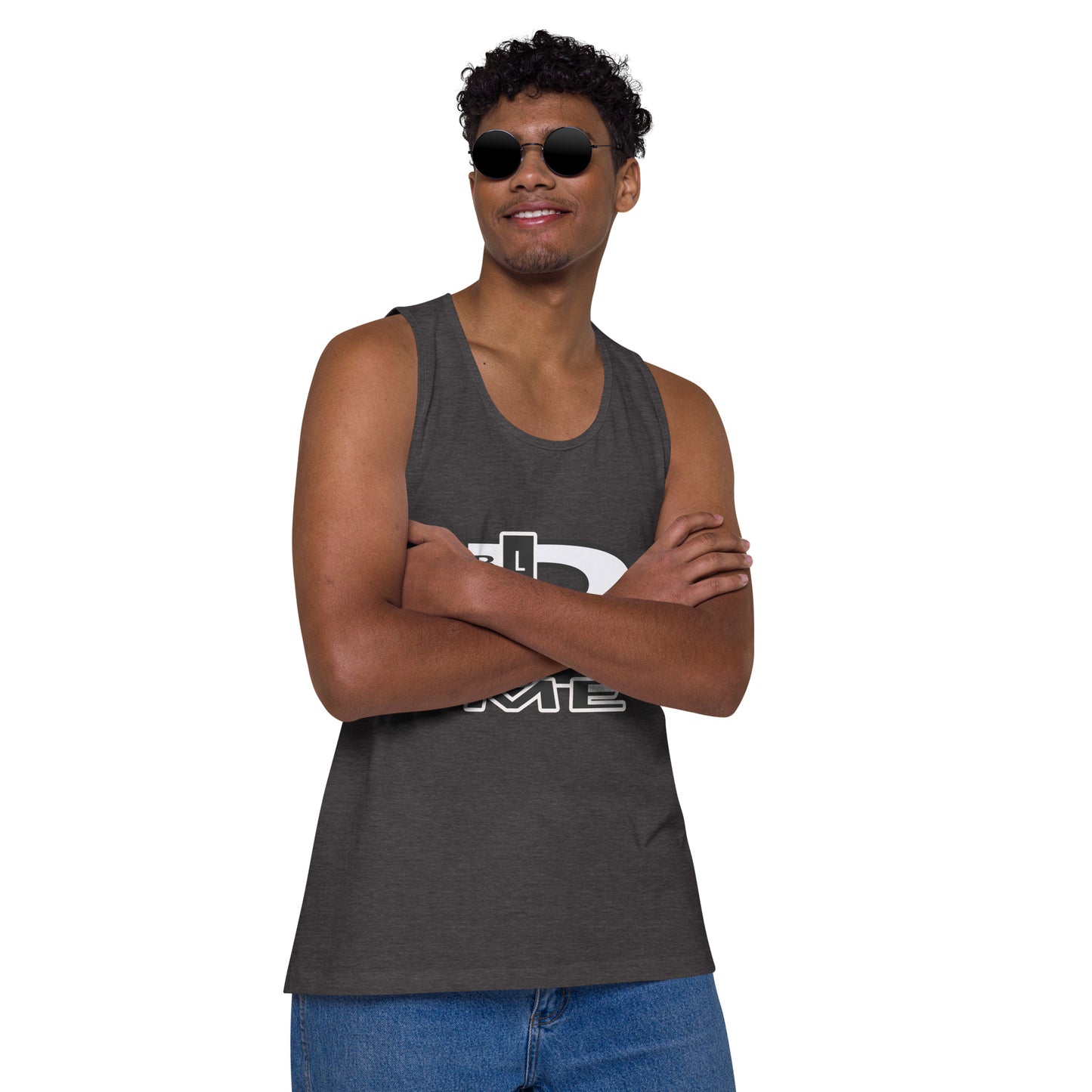 Black Like Me "Uncaged" Men’s premium tank top