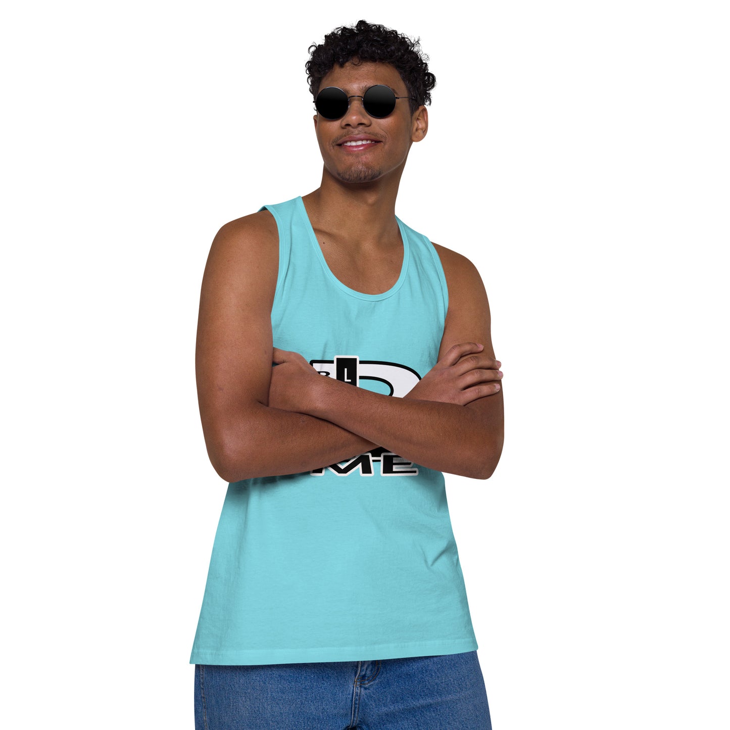 Black Like Me "Uncaged" Men’s premium tank top