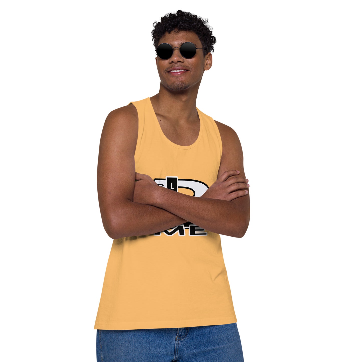 Black Like Me "Uncaged" Men’s premium tank top