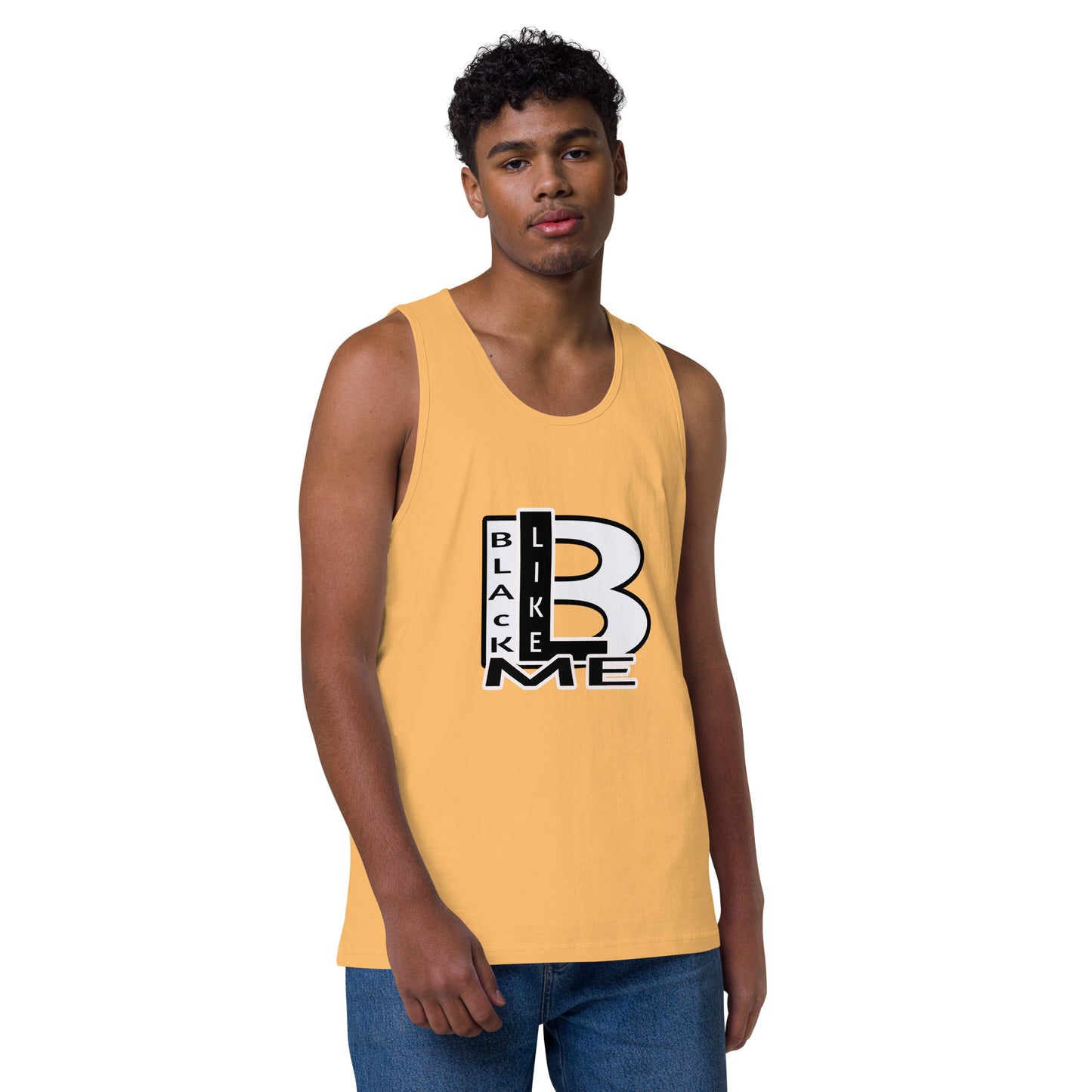 Black Like Me "Uncaged" Men’s premium tank top