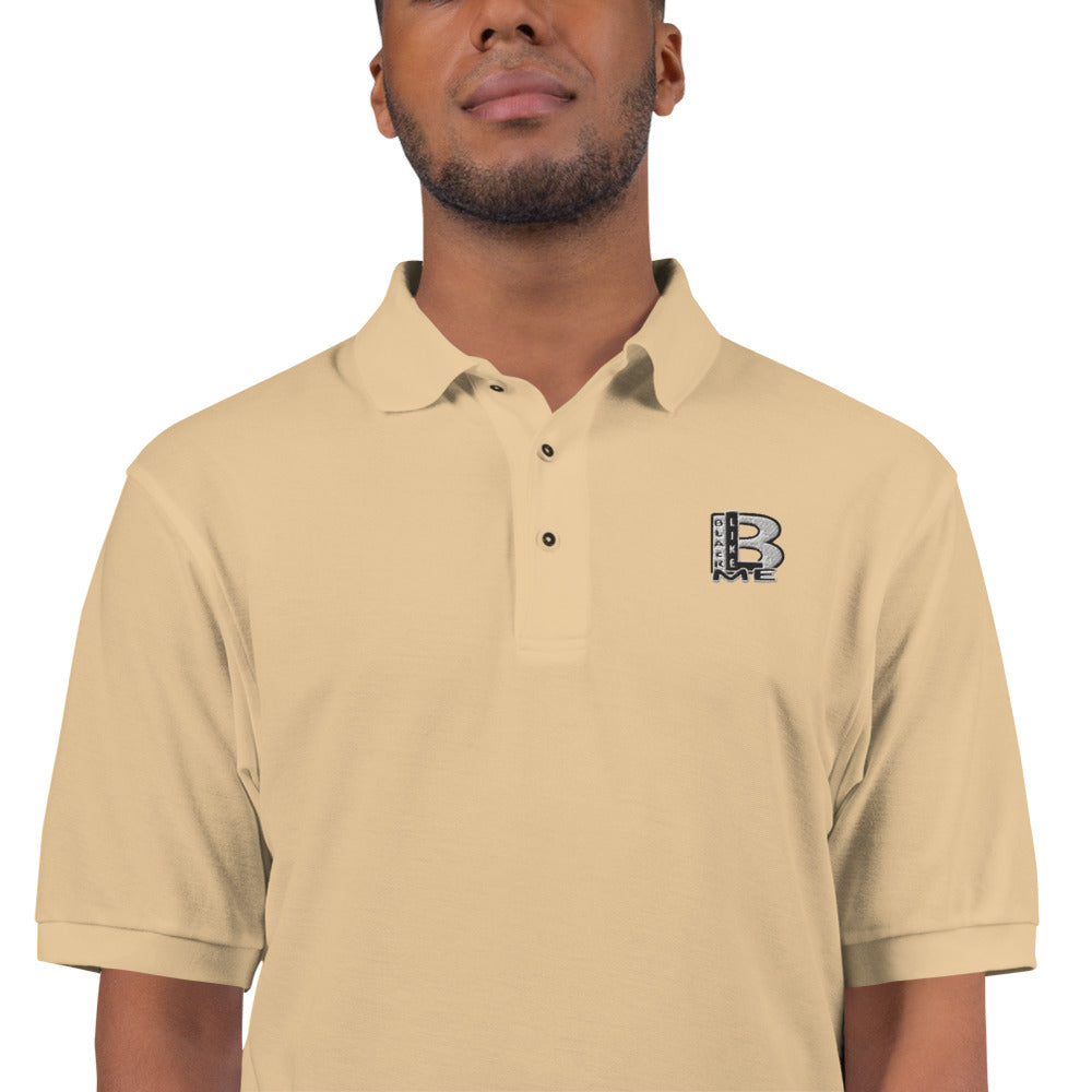 Black Like Me Embroidered Men's Premium Polo