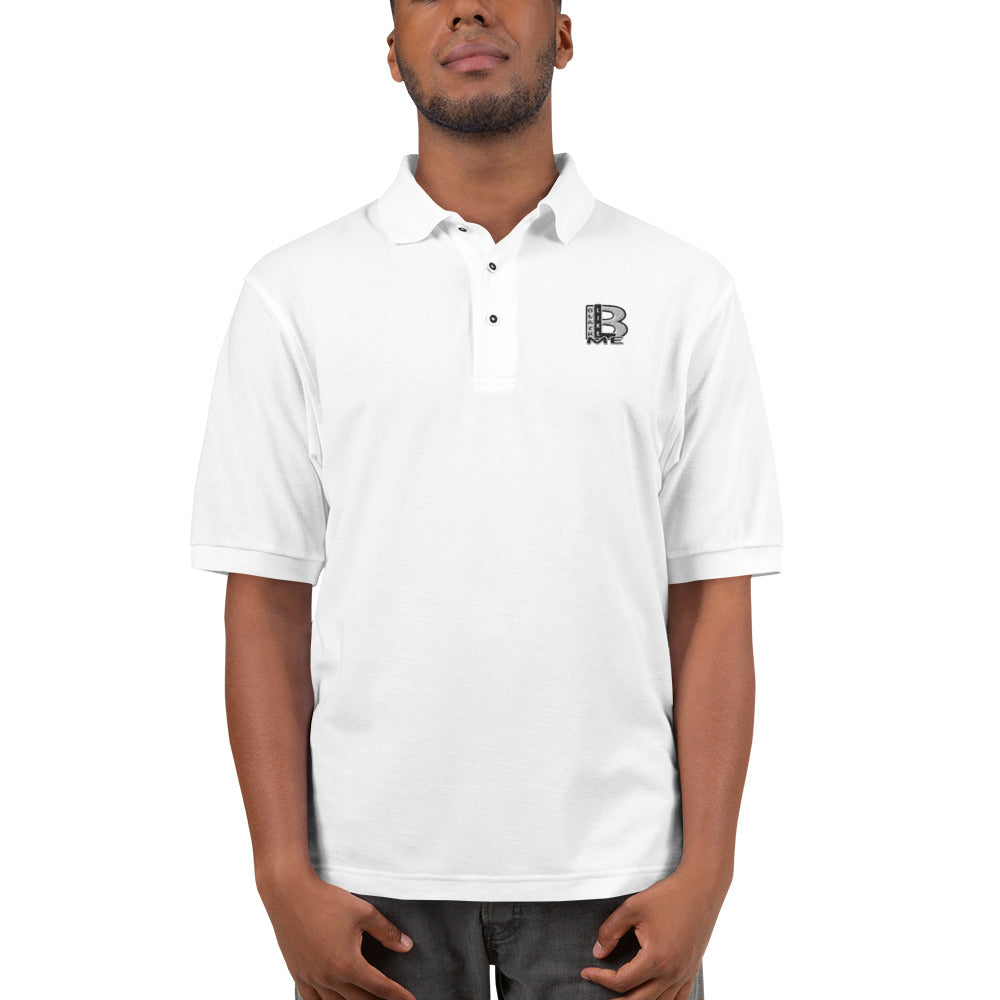 Black Like Me Embroidered Men's Premium Polo