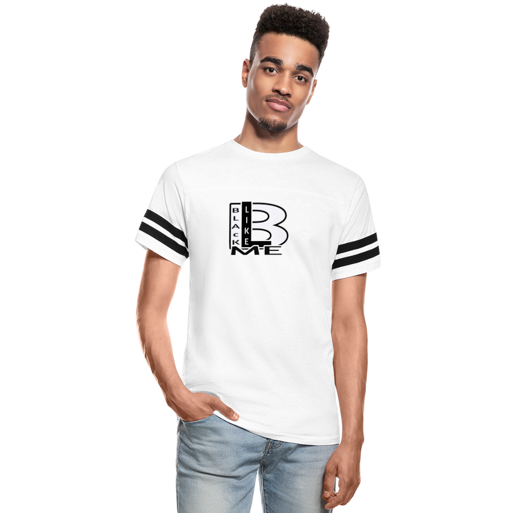 Black Like Me "Uncaged" Vintage Sport T-Shirt - white/black