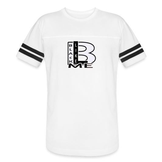 Black Like Me "Uncaged" Vintage Sport T-Shirt - white/black