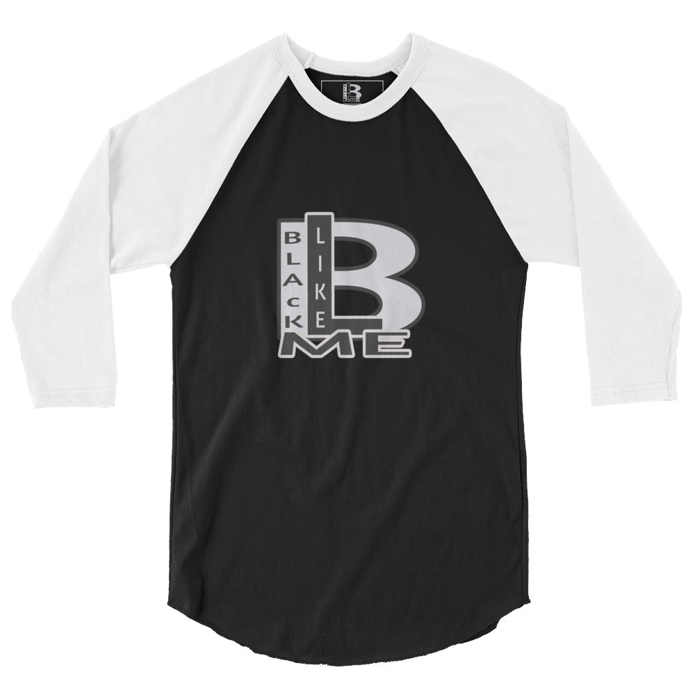 Black Like Me "Uncaged" 3/4 sleeve raglan shirt